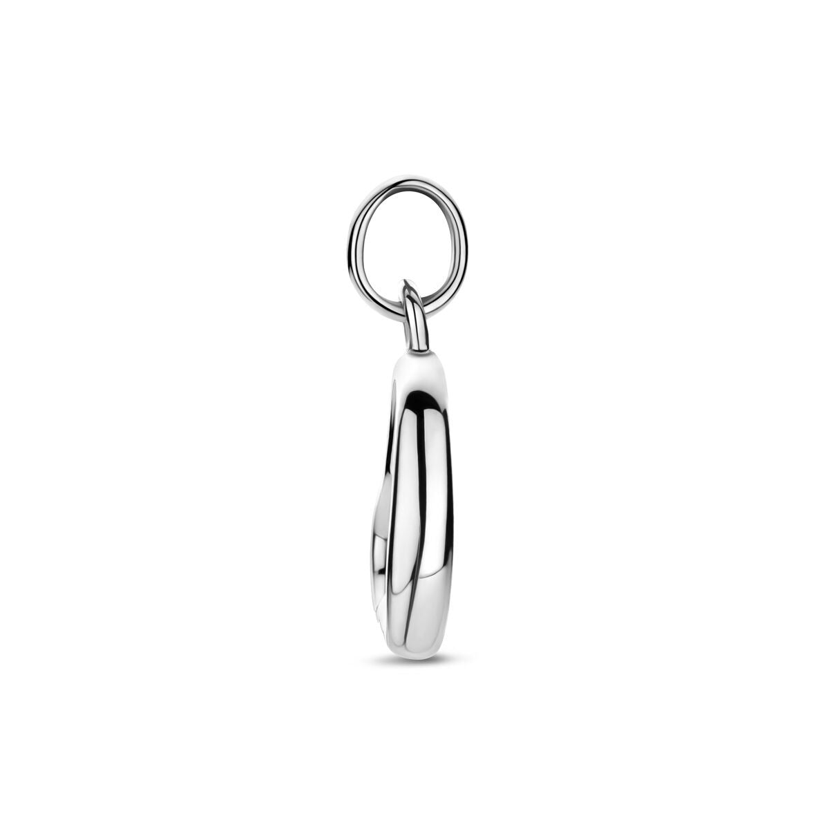 Silberanhänger Herz – rhodiniertes 925er Silber 17 mm