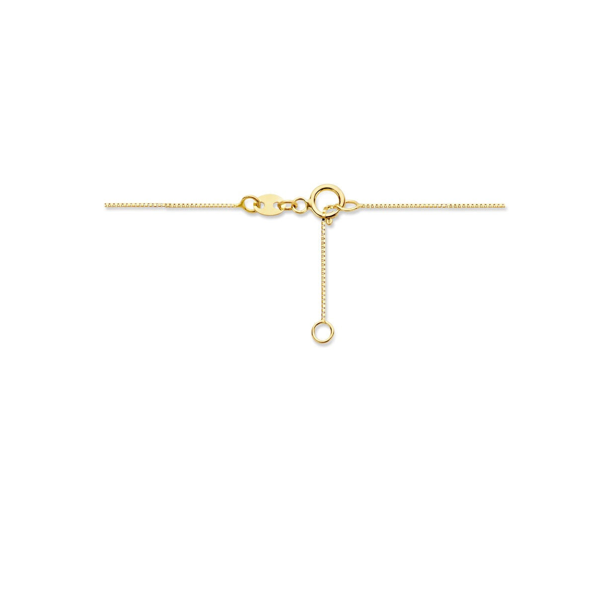 Goldkette mit Zirkonia – 14k Venezianerkette