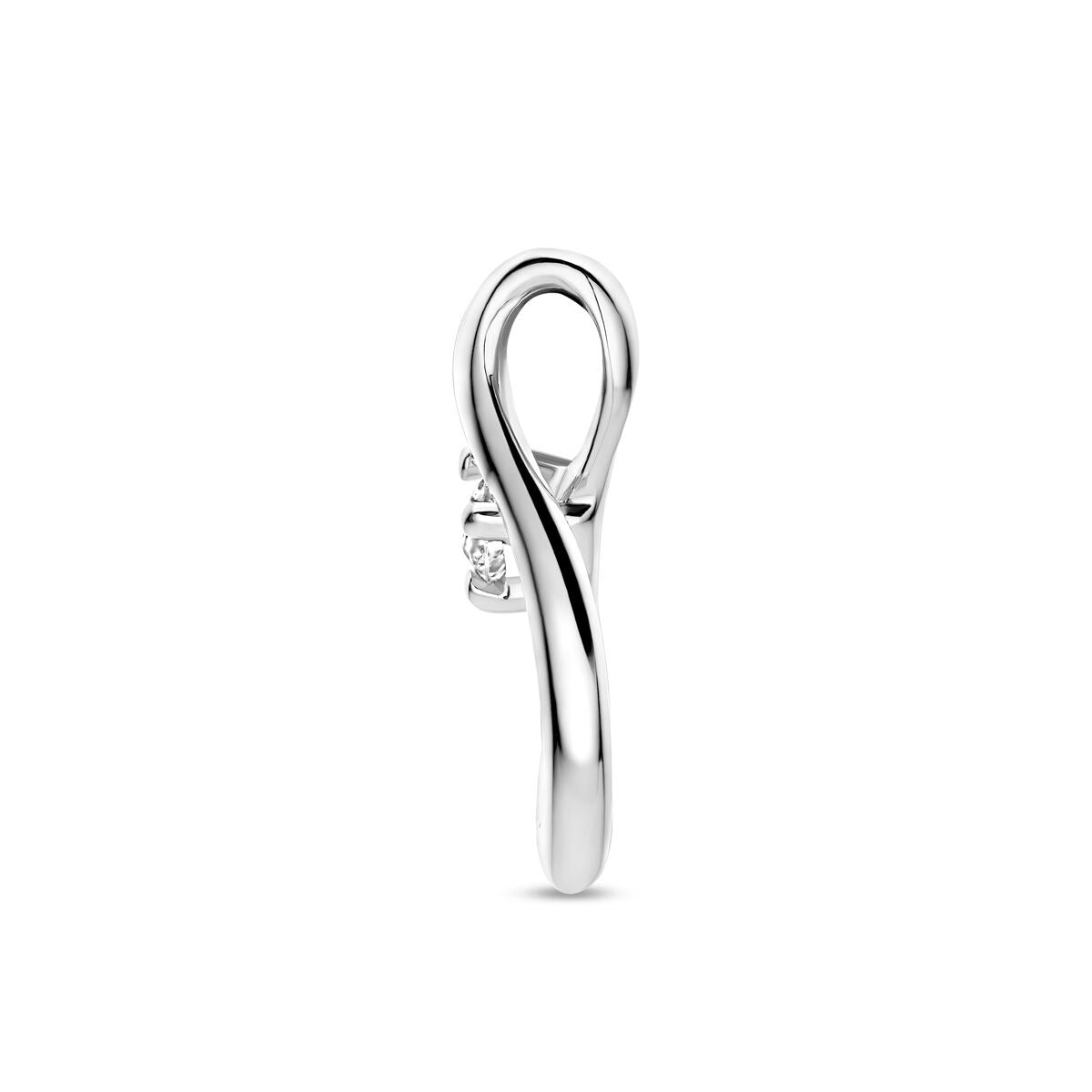 Silberanhänger Infinity mit Zirkonia – Symbol unendlicher Verbundenheit