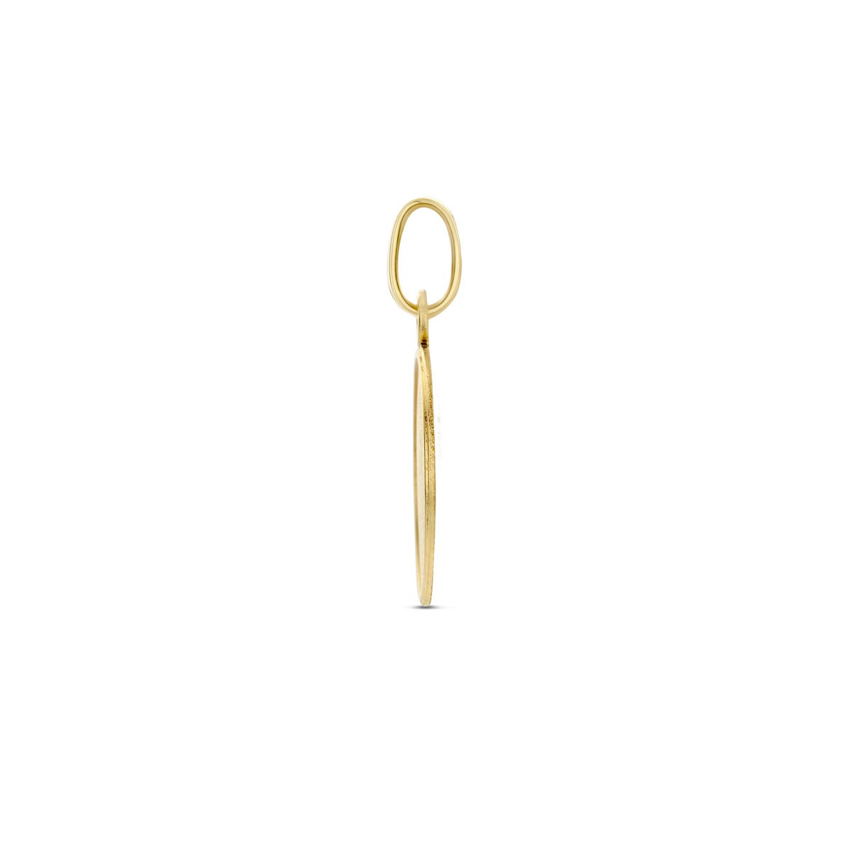 14 Karat Gelbgold Gravuranhänger – dezent und bedeutungsvoll