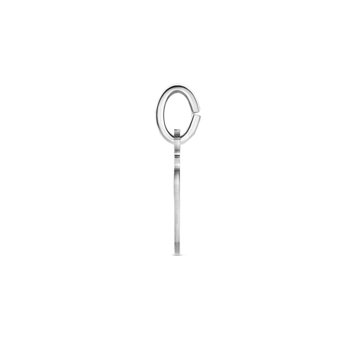 Gravuranhänger Herz 10,5 mm Silber rhodiniert