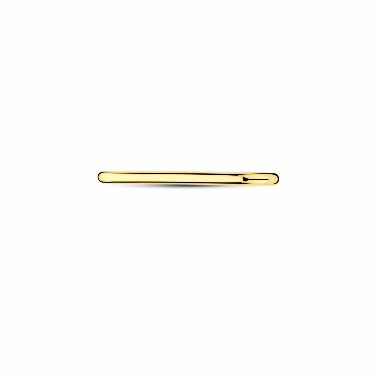 14k Gelbgold-Verbindungsstück für Kordel