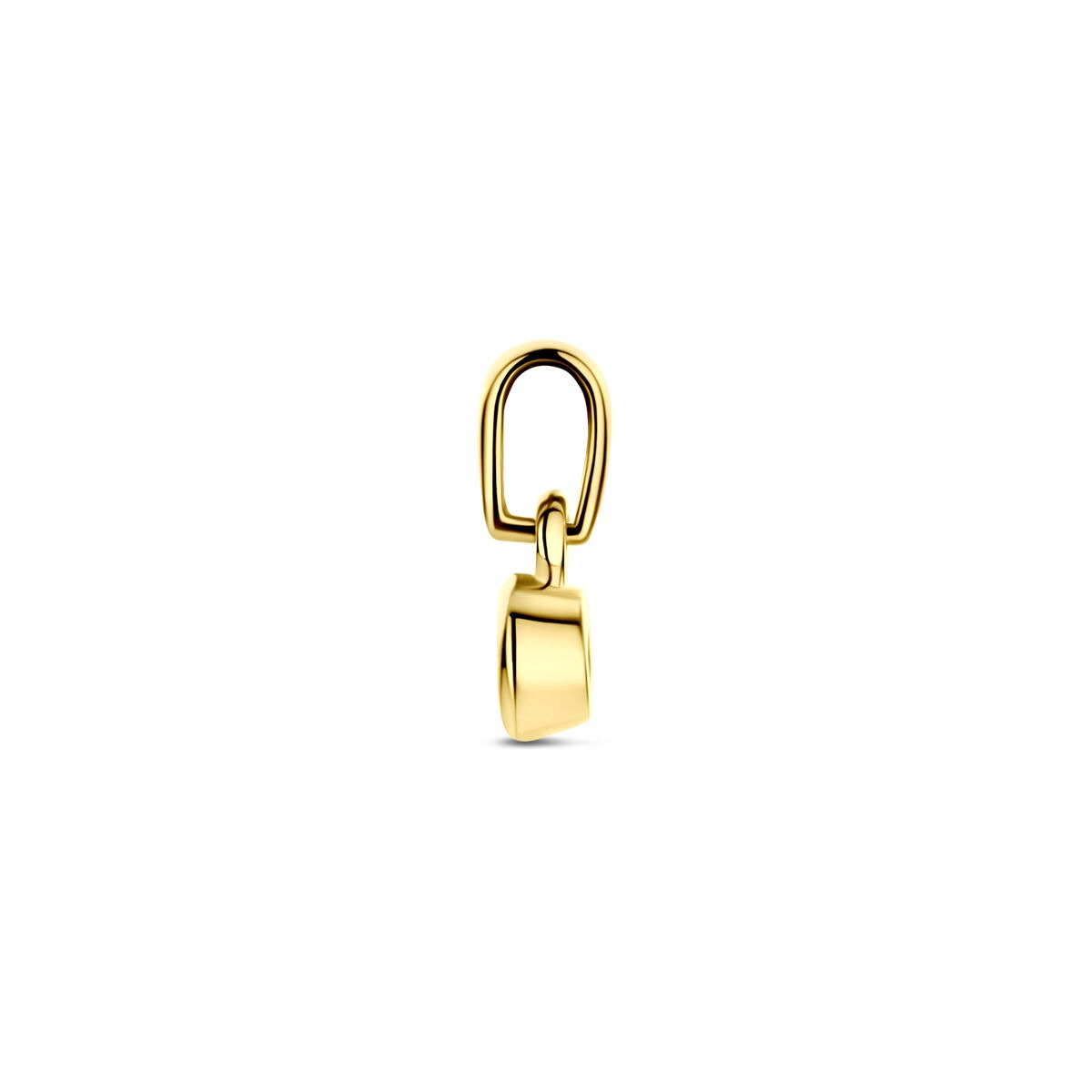 Goldanhänger mit Zirkonia 14k – Solitär Brillant 11 mm