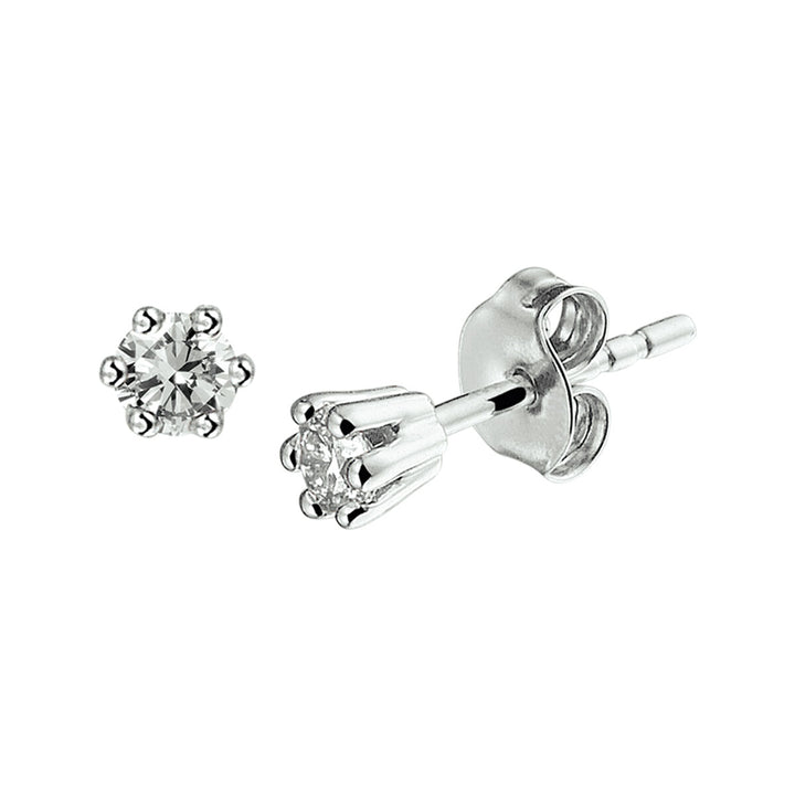 Ohrstecker Diamant 0,20 ct (2x0,10 ct) H SI 14K Weißgold