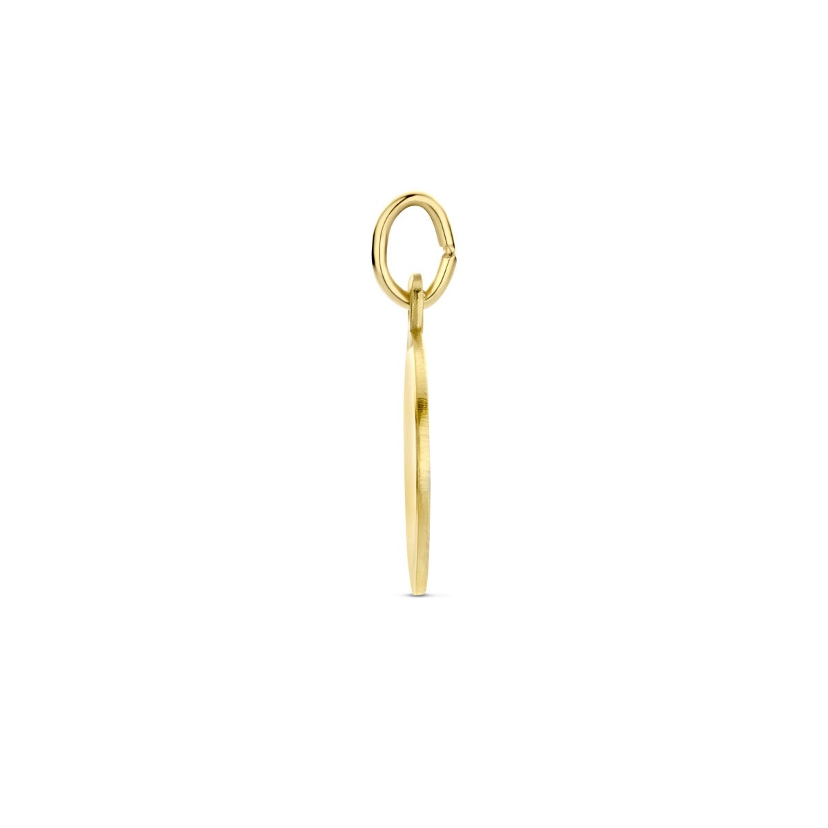 14 Karat Gelbgold Gravur-Anhänger – raffiniertes und persönliches Detail