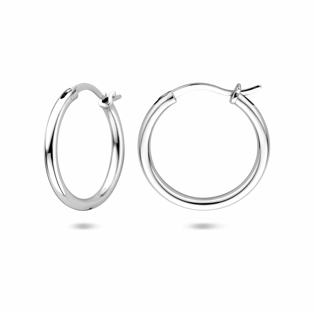 Silberne Ohrhänger – rhodiniertes 925er Silber