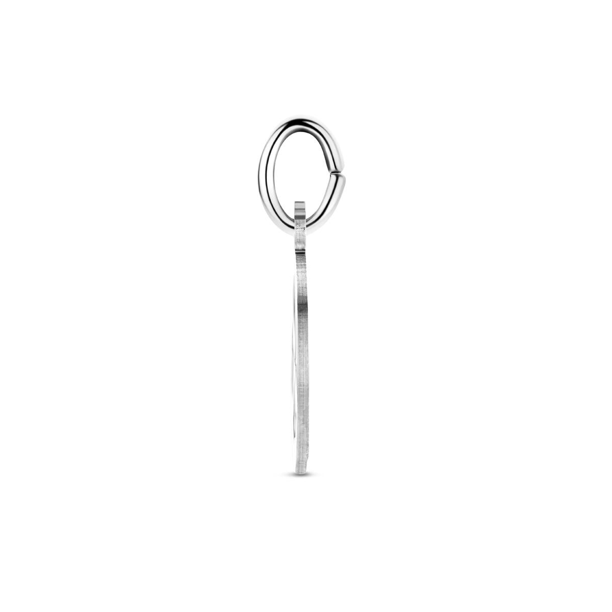 Anhänger Silber rhodiniert 925 mit Kleeblatt – 19 mm