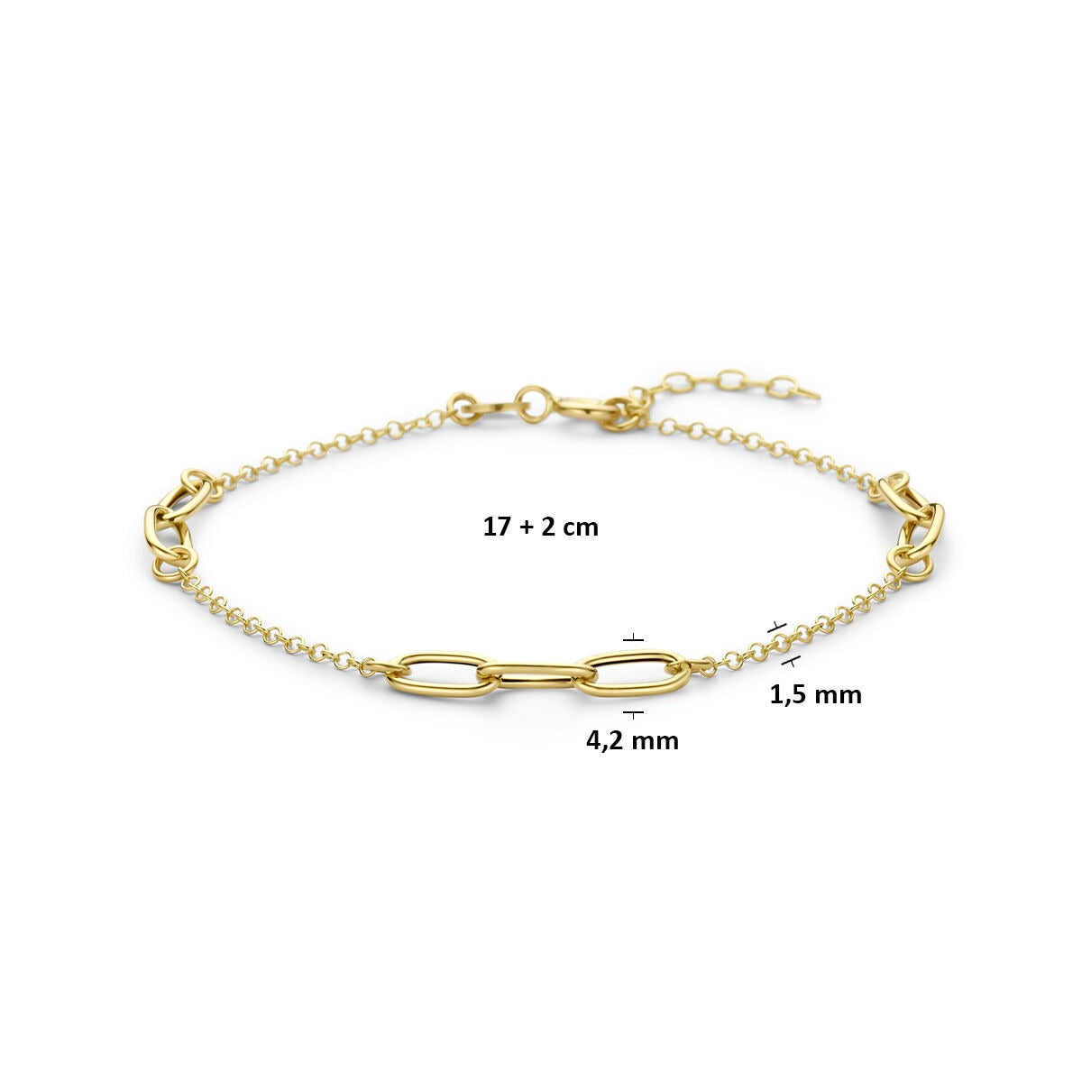 14 Karat Gelbgoldarmband