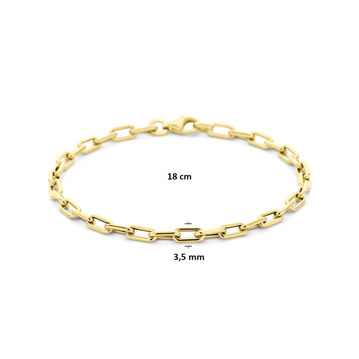 9k Gelbgold Ankerarmband