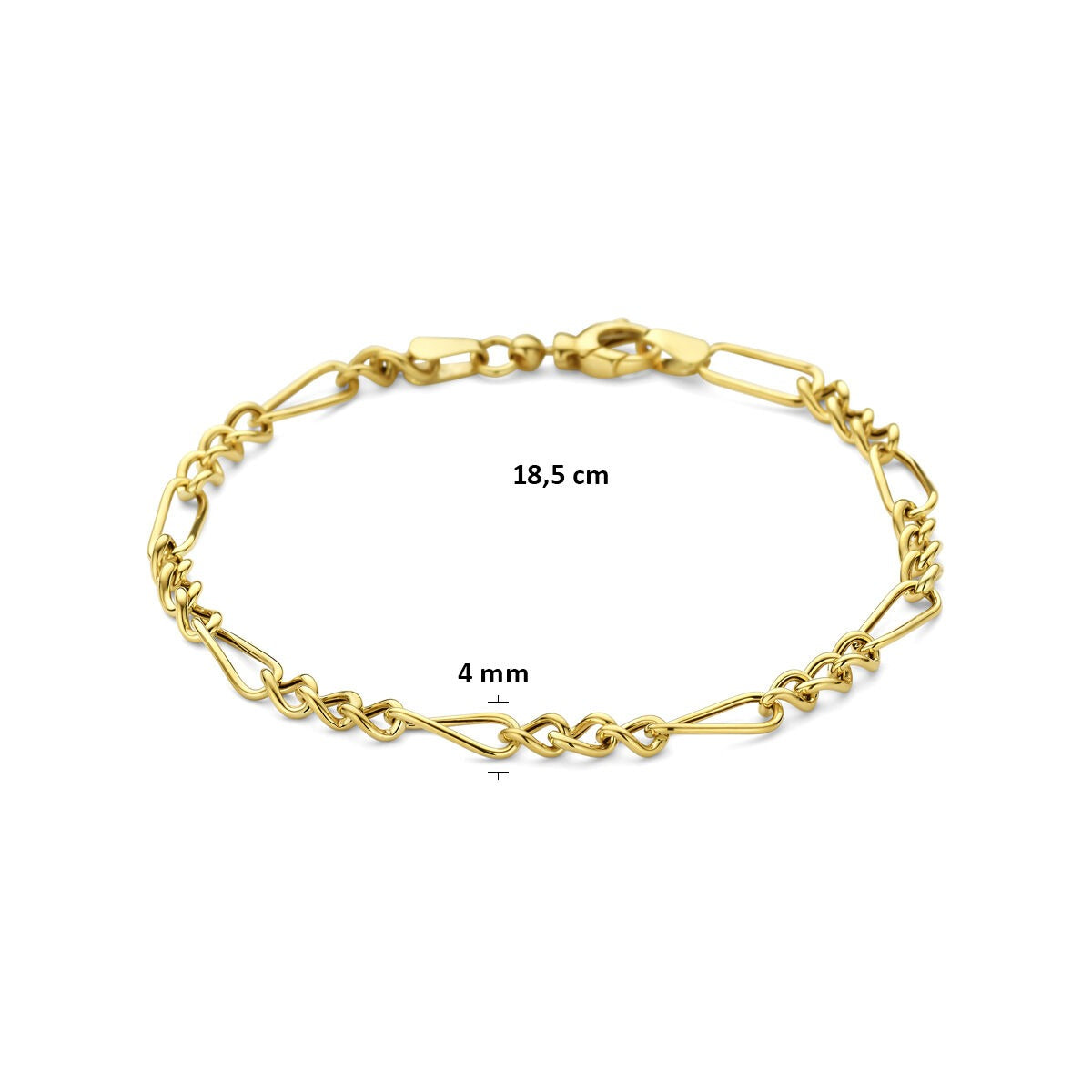 9 Karat Gelbgold Ankerarmband Damen