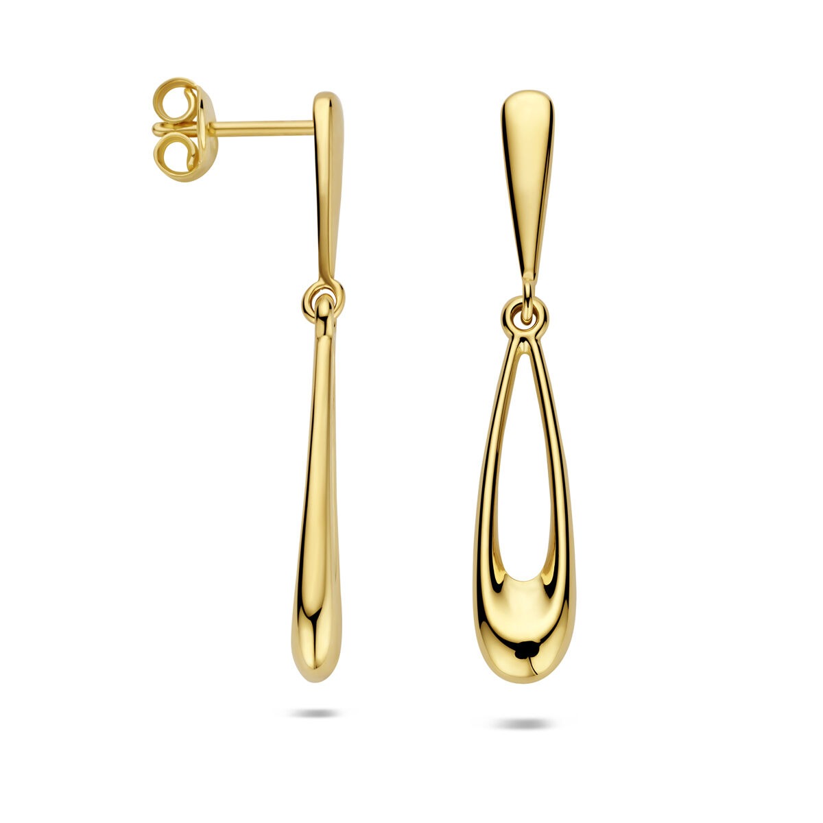 14K Gelbgold-Ohrhänger Damen