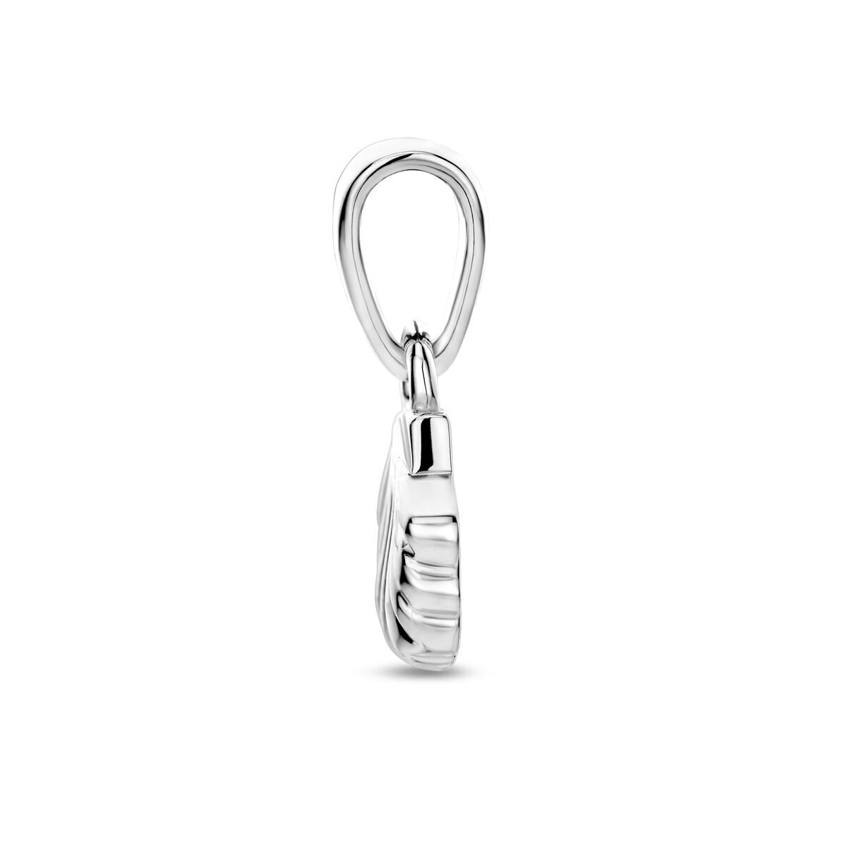 Anhänger Muschel Silber – rhodiniert 925