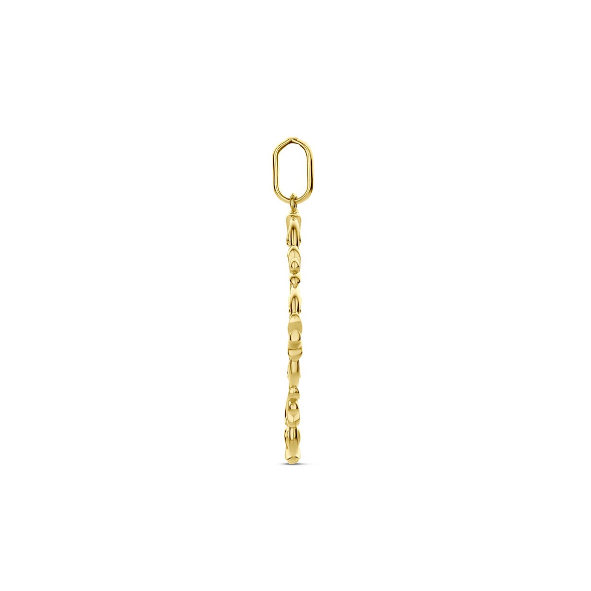 9k Geelgouden graveerhanger