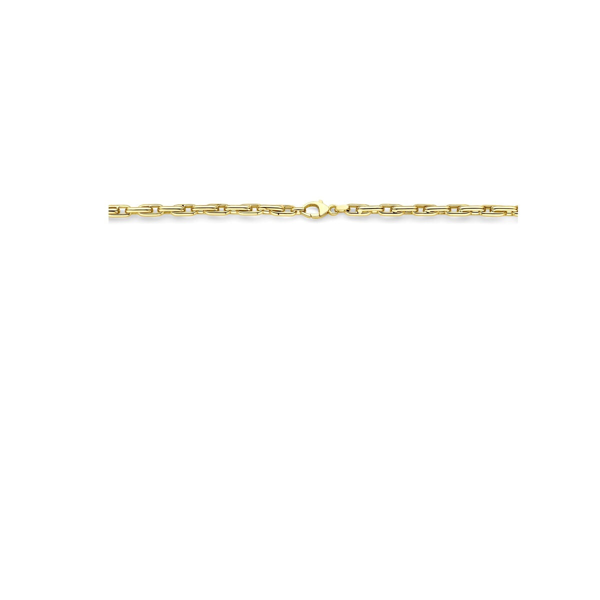 14k Gelbgold Collier Ankerkette