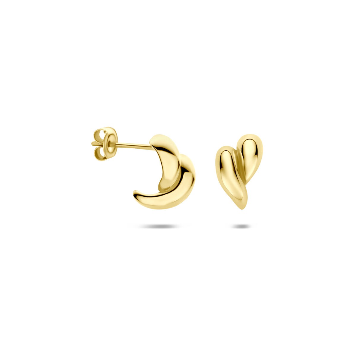 9 Karat Gelbgold Steckerohrringe
