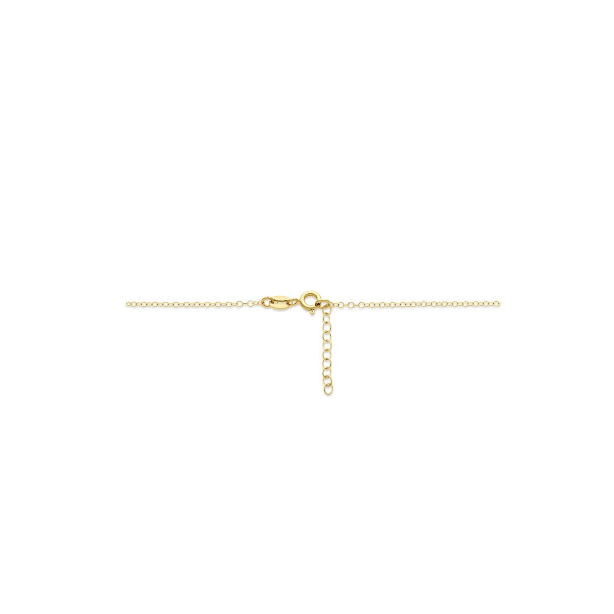 14 Karat Gelbgold Armband mit Federringverschluss