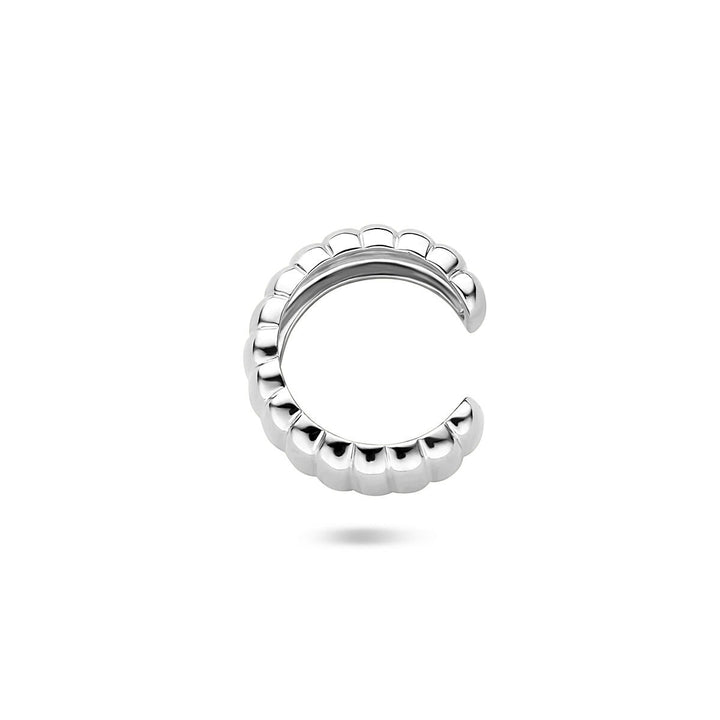 Gerhodineerd zilveren earcuff – per stuk