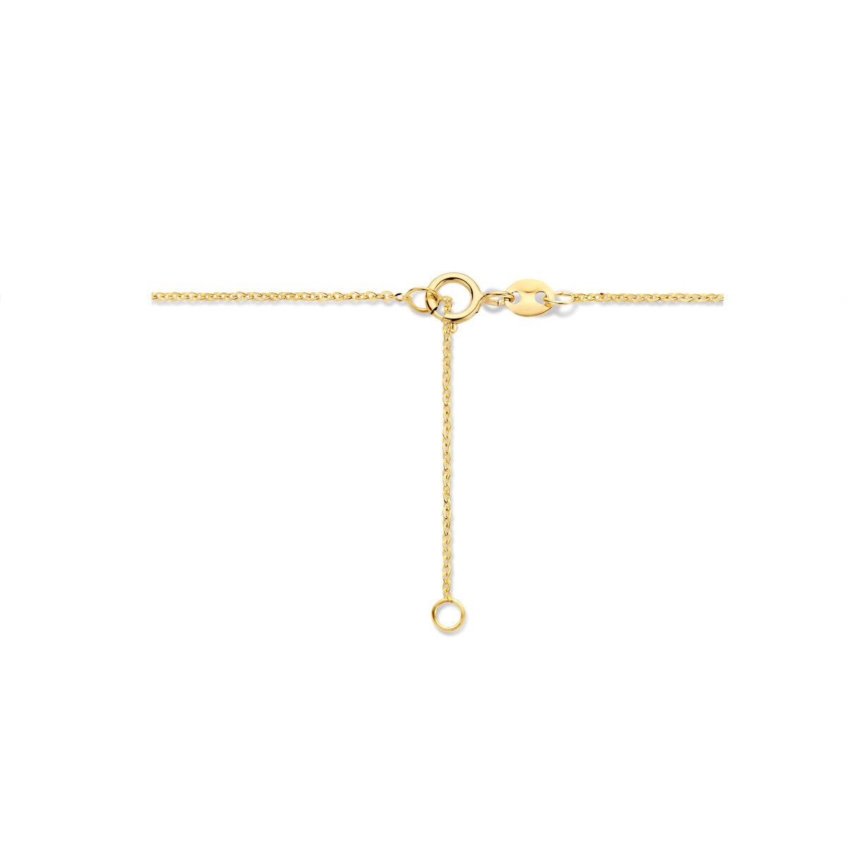 9 Karat Gelbgold Halskette Herz