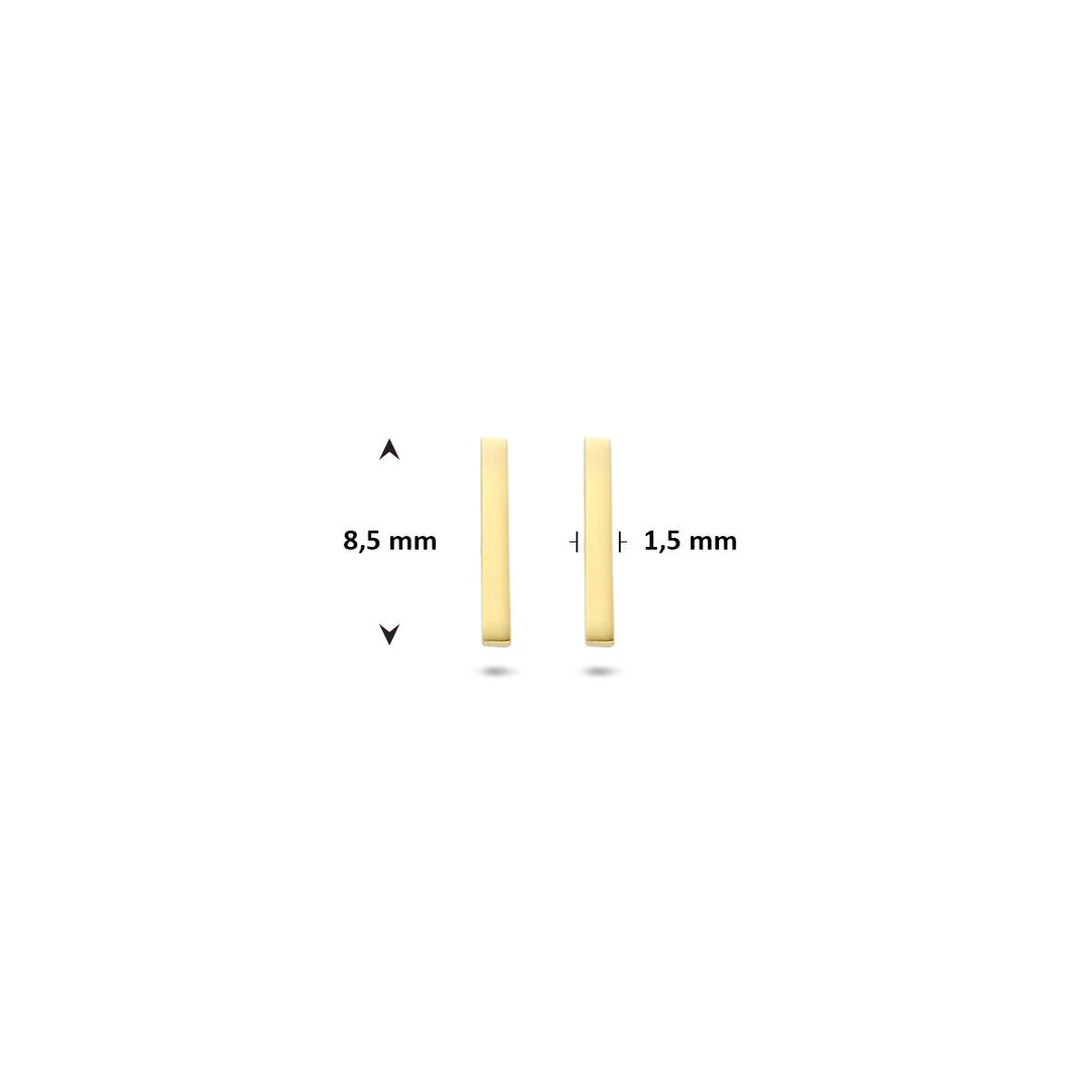 Ohrstecker Barren 14K Gelbgold