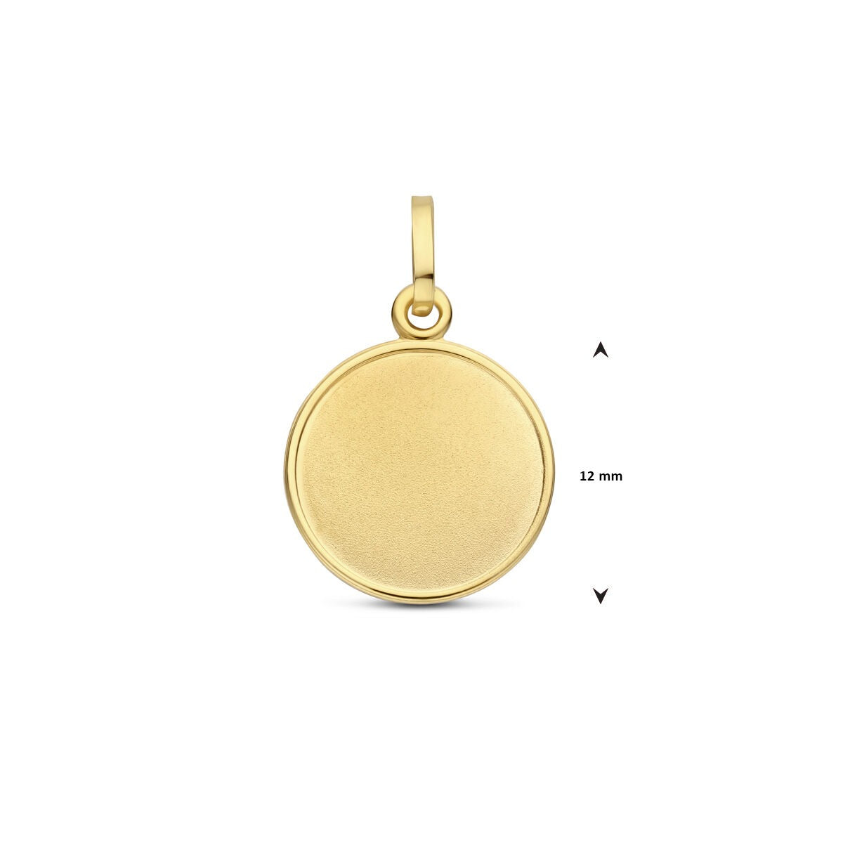 14 Karat Gelbgold Gravuranhänger – dezent und bedeutungsvoll
