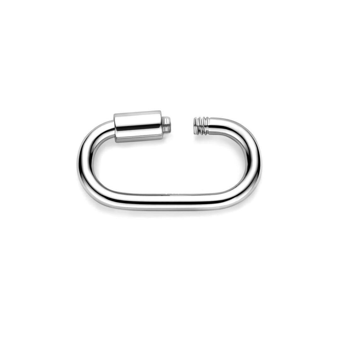 Zilveren connector – gerhodineerd 925 zilver
