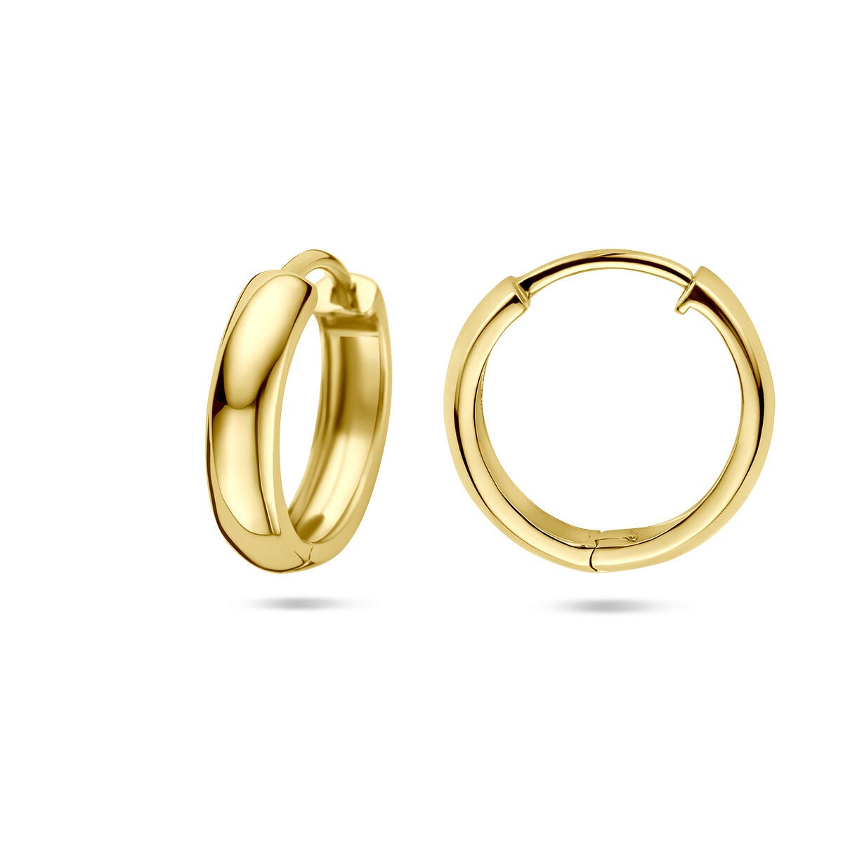 9k Gelbgold Klappcreolen 3,5 mm