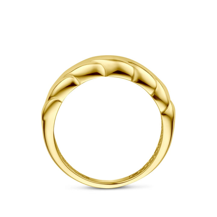 9k geelgouden damesring