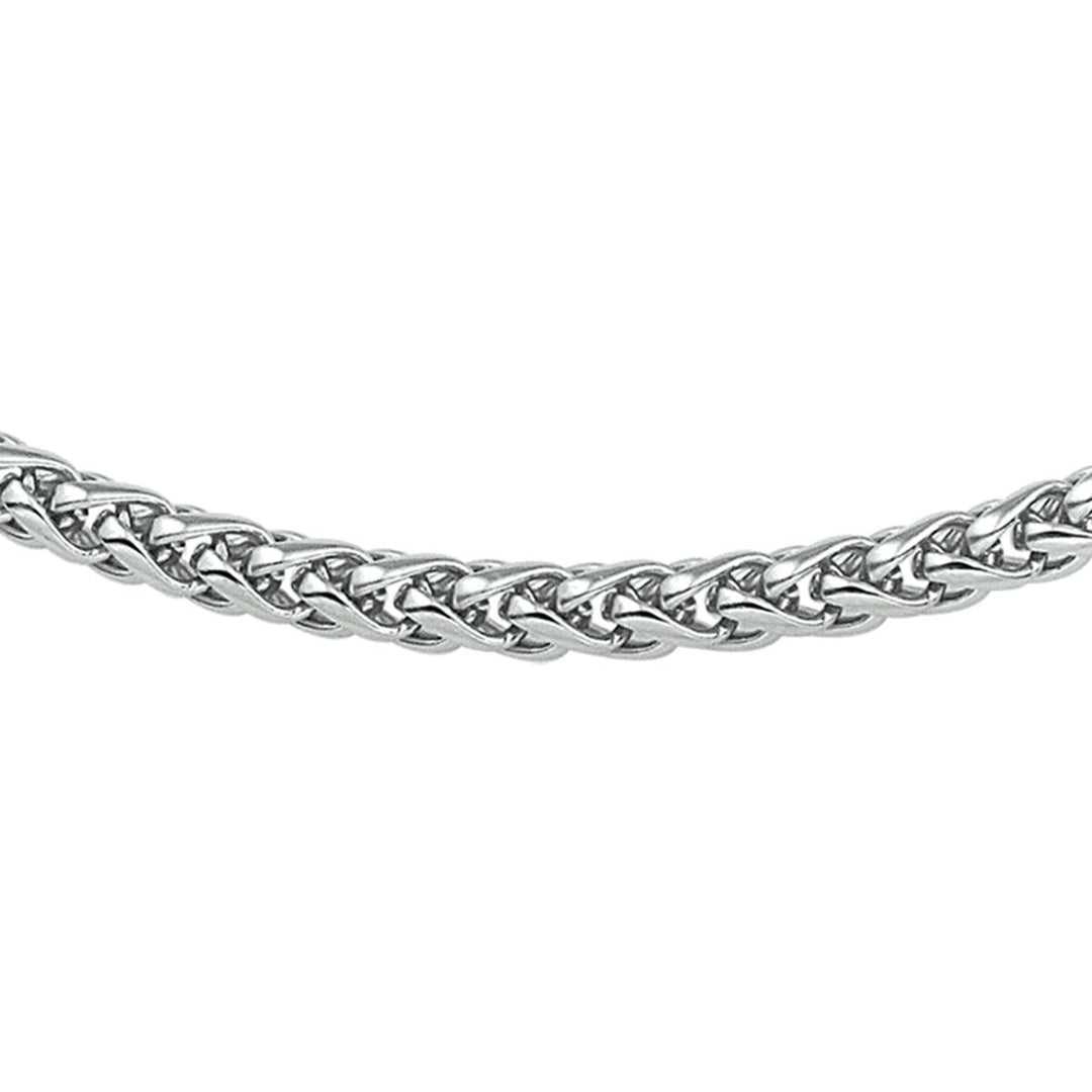 Stalen ketting vossestaart – zilverkleurig