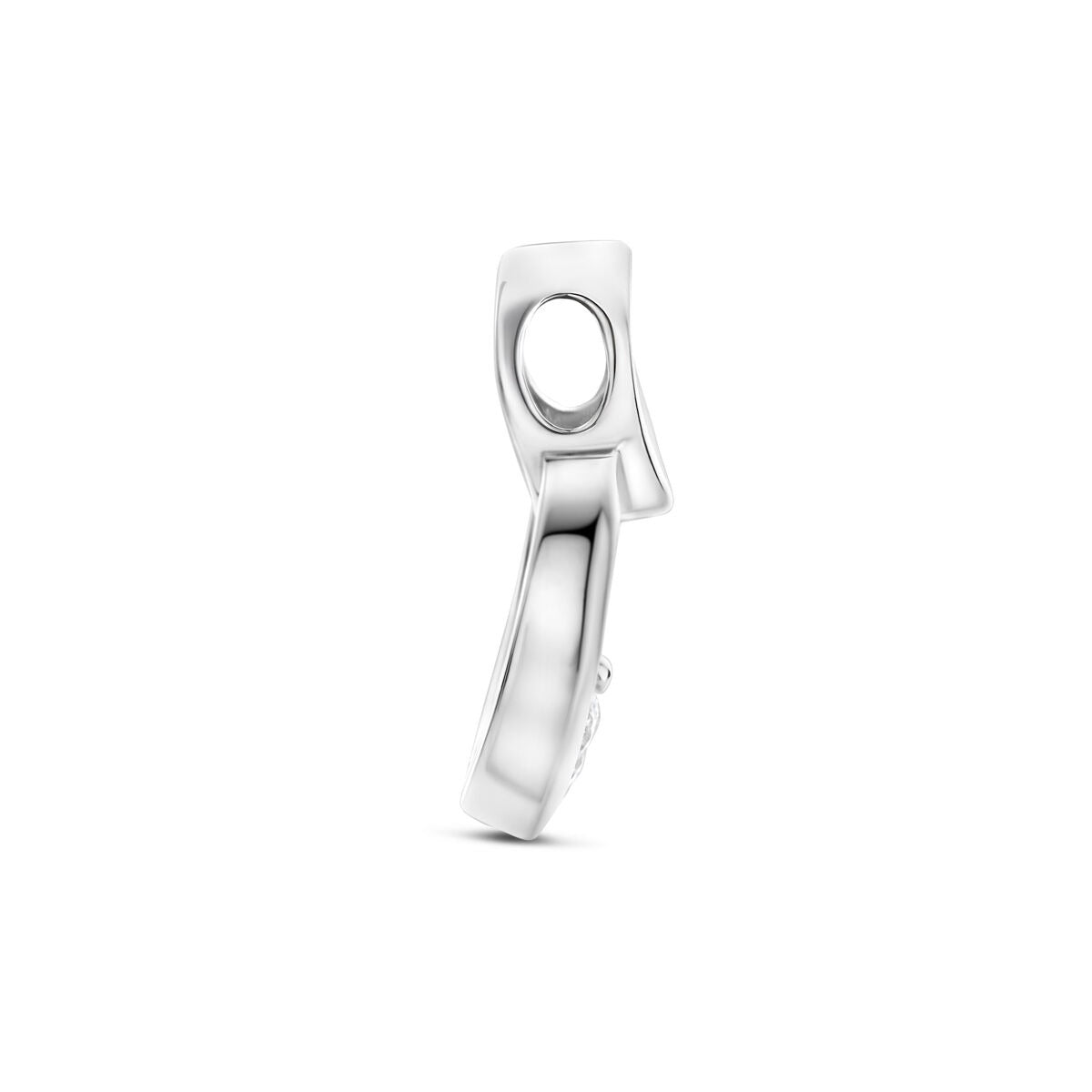 Anhänger aus Sterlingsilber mit Zirkonia – rhodiniert 925