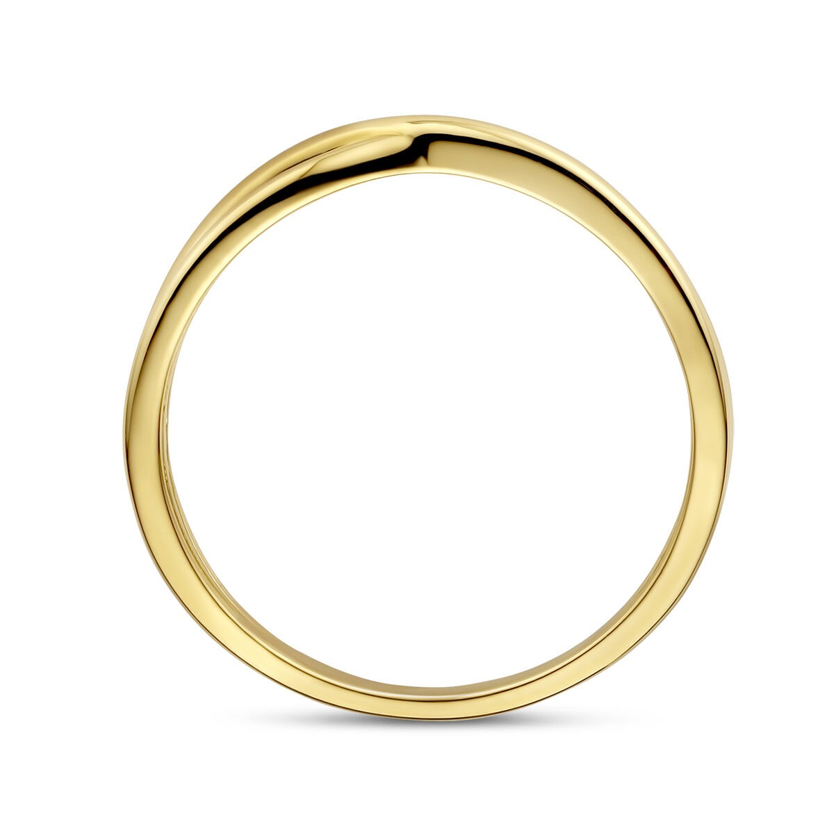 9k Gelbgoldring 3.5 mm