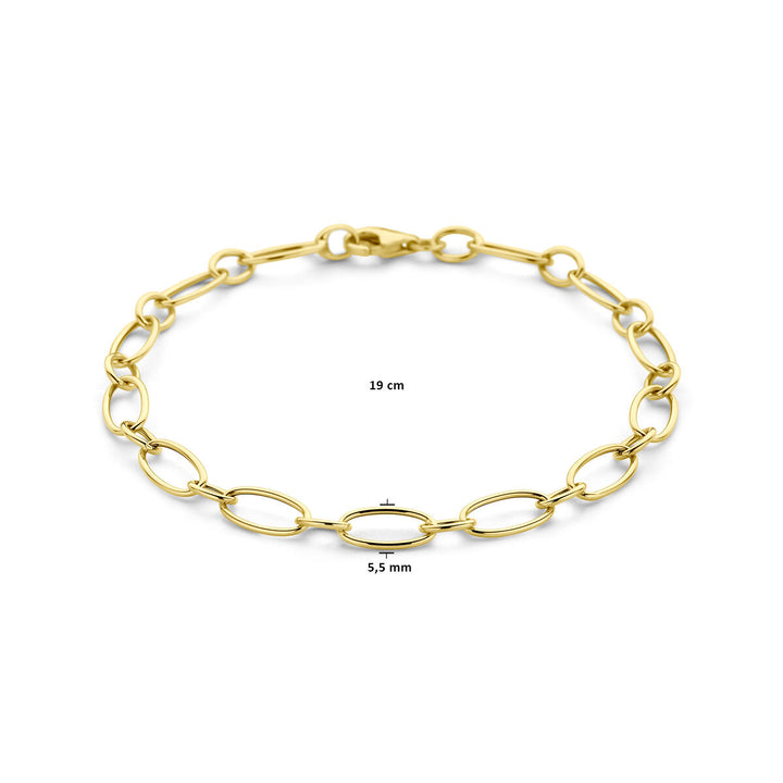 Armband 5,5 mm 19 cm 14K Gelbgold