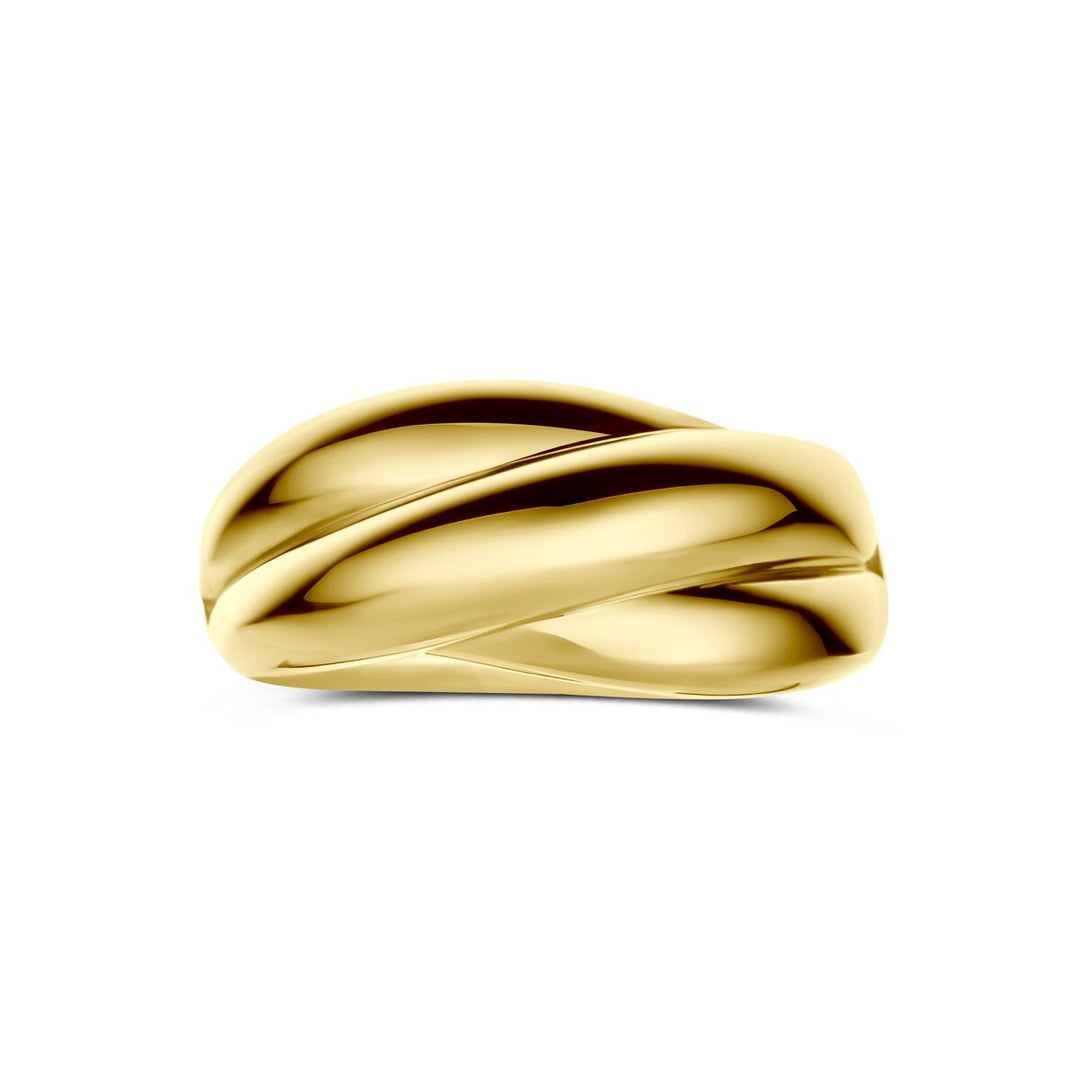 9k geelgouden damesring