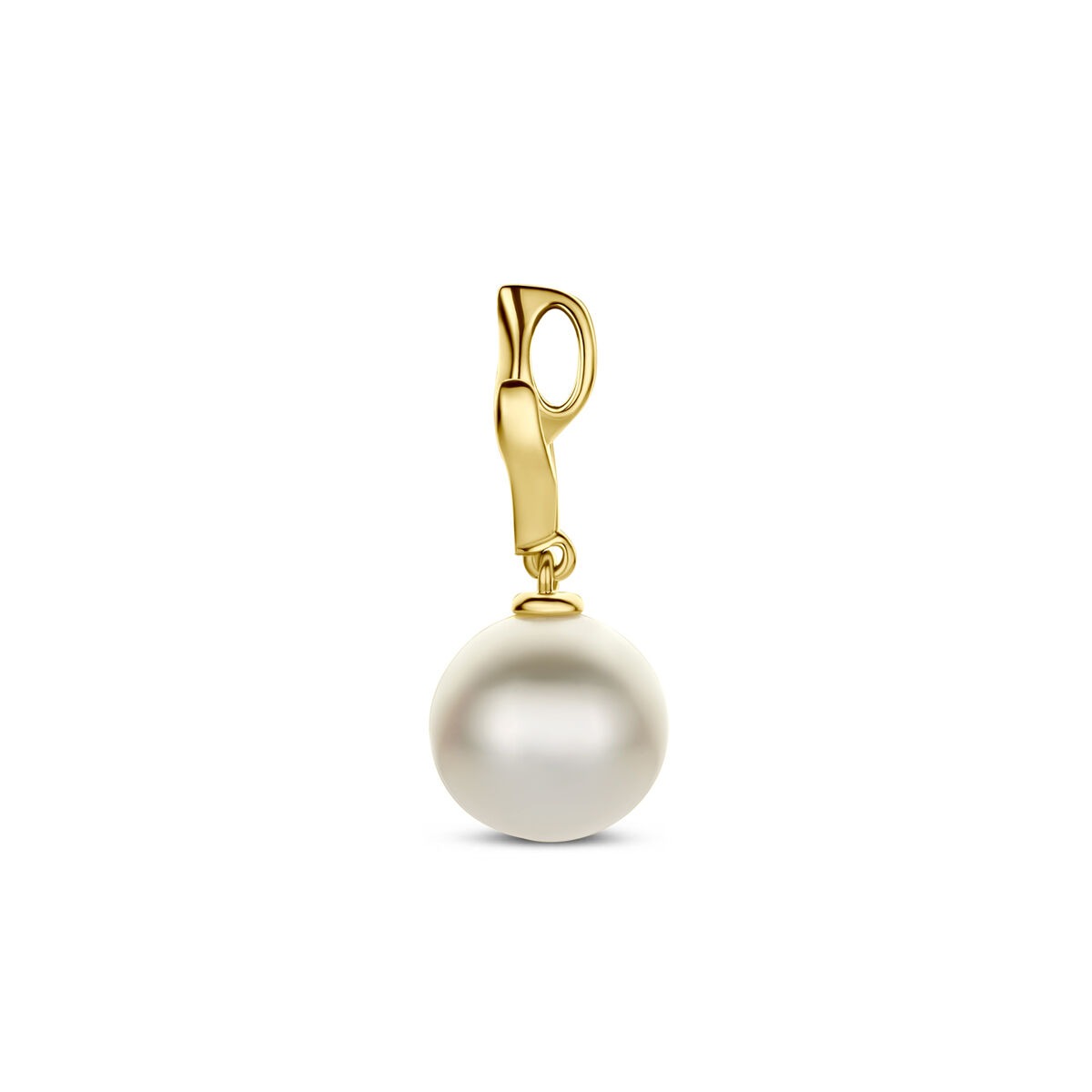 14k Gelbgold-Anhänger mit Perle