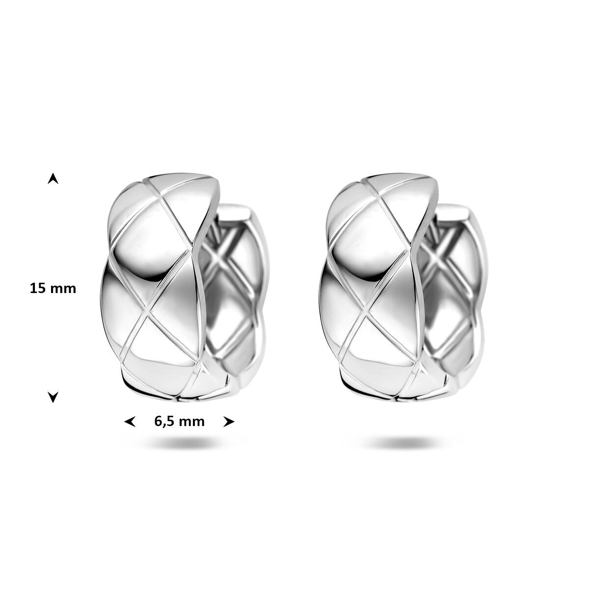 925er Silber Klappohrringe