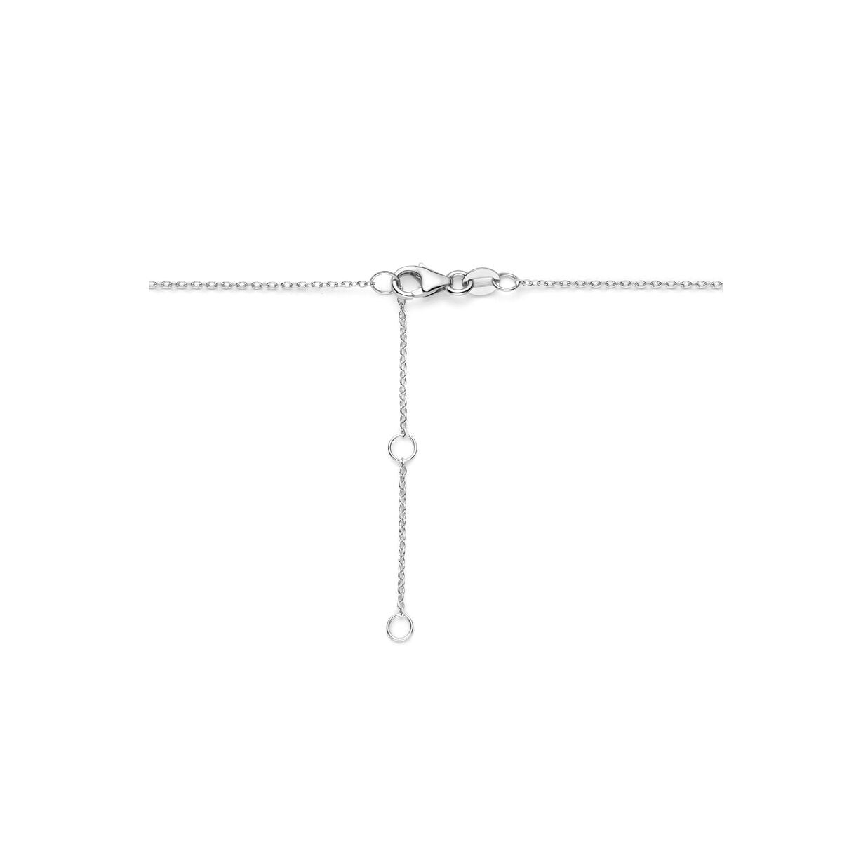 Damenhalskette aus Weißgold – 14k Collier mit Marquise-Diamant