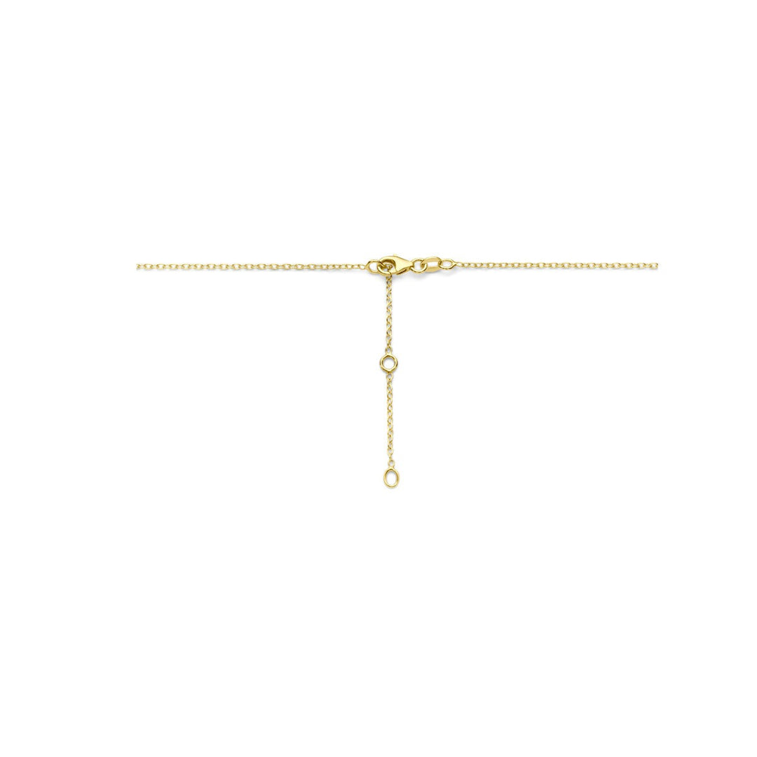 Halskette Herzen 40 - 42 - 44 cm 14K Gelbgold