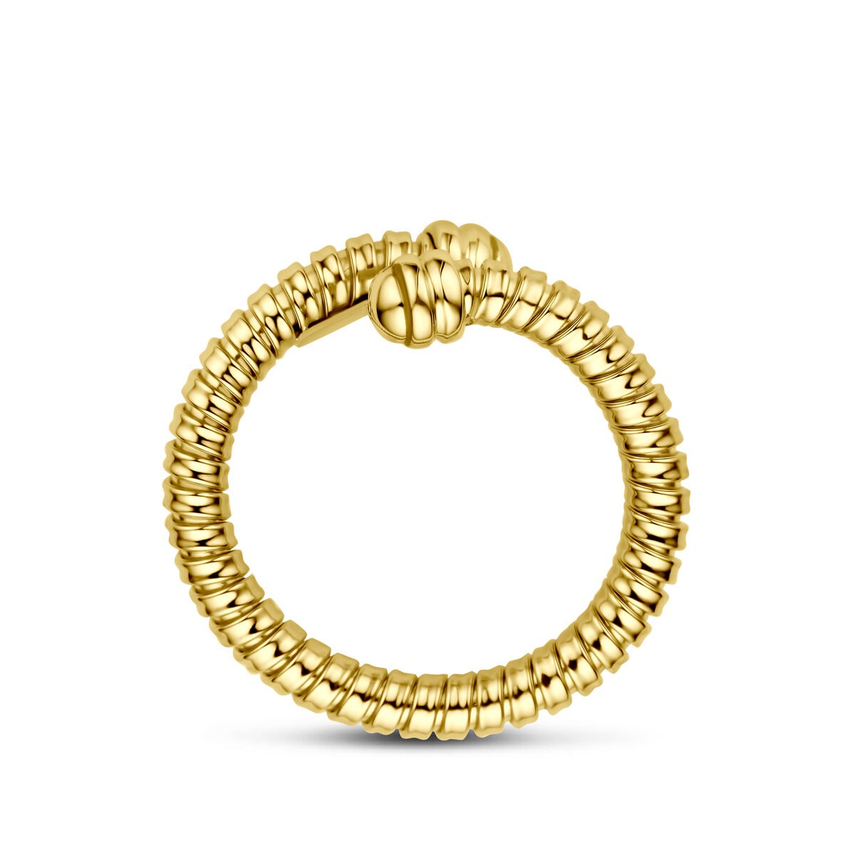 14k Gelbgoldring 11 mm Damen