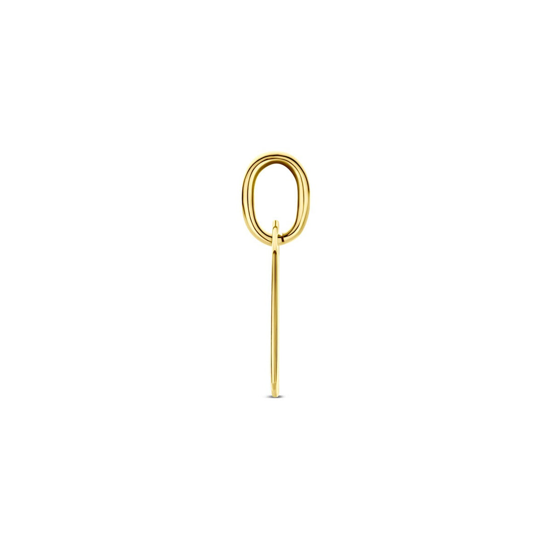 14k Geelgouden Ketting met Hanger Hartje