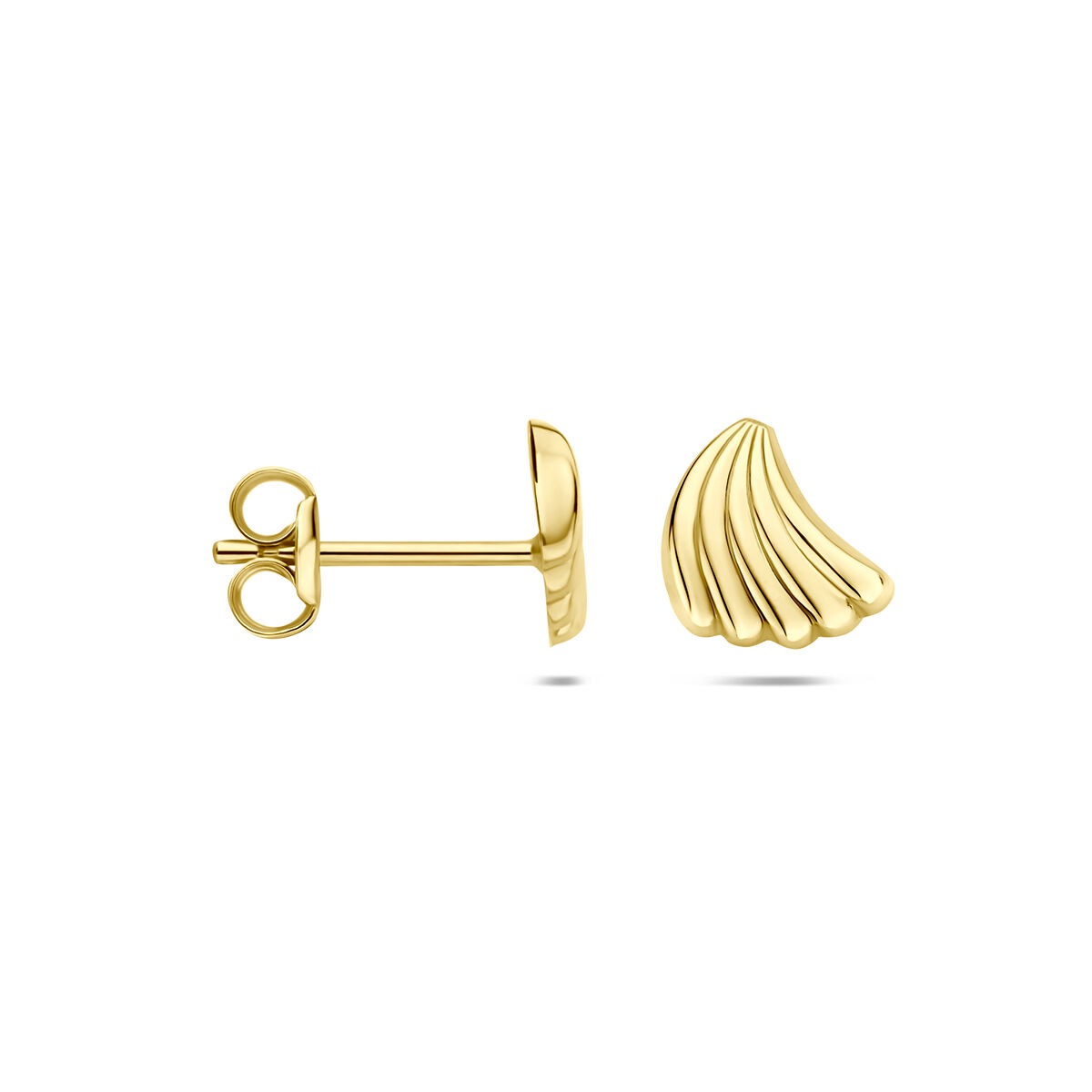 9k Geelgouden oorknoppen