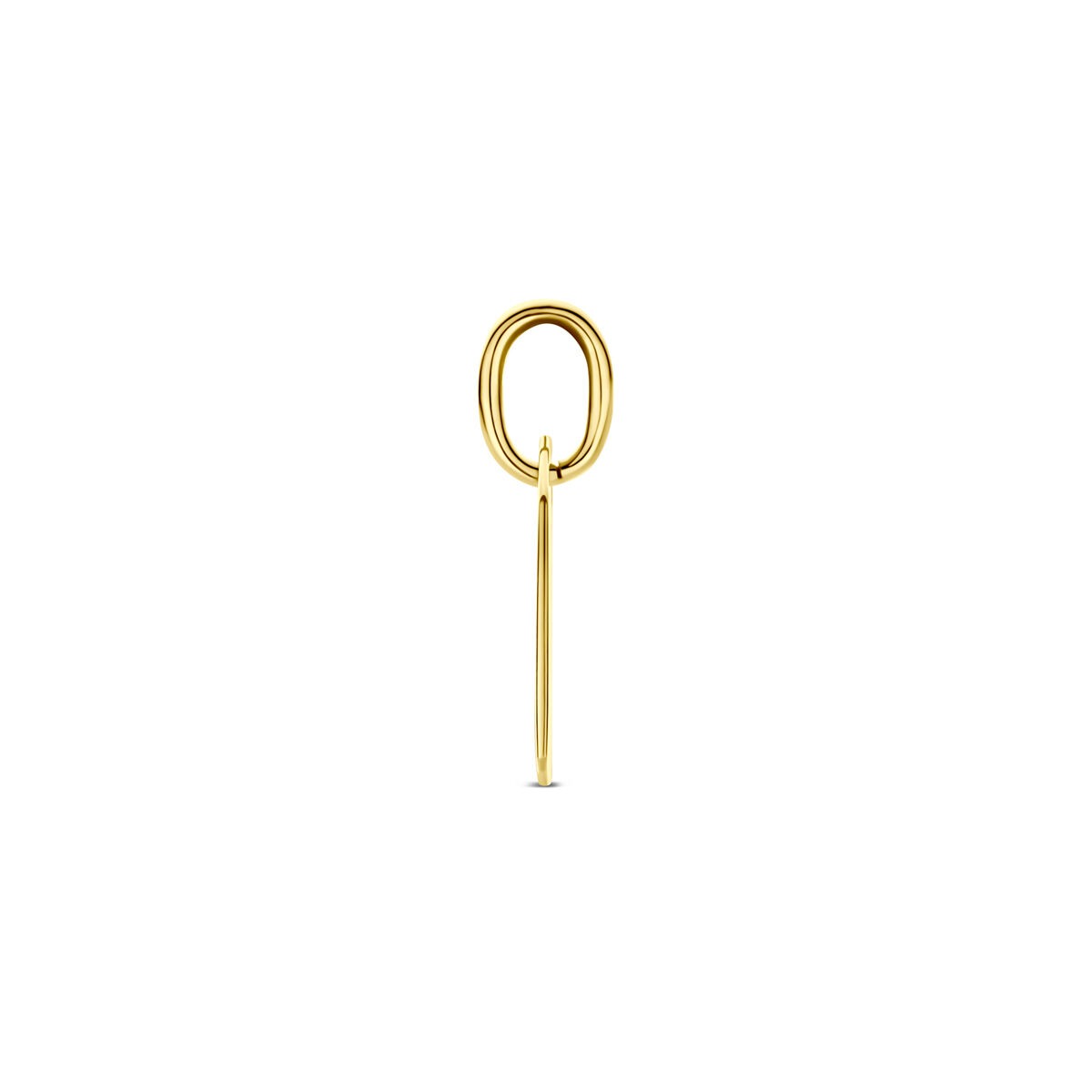 9 Karat Gelbgoldkette mit Anhänger Herz