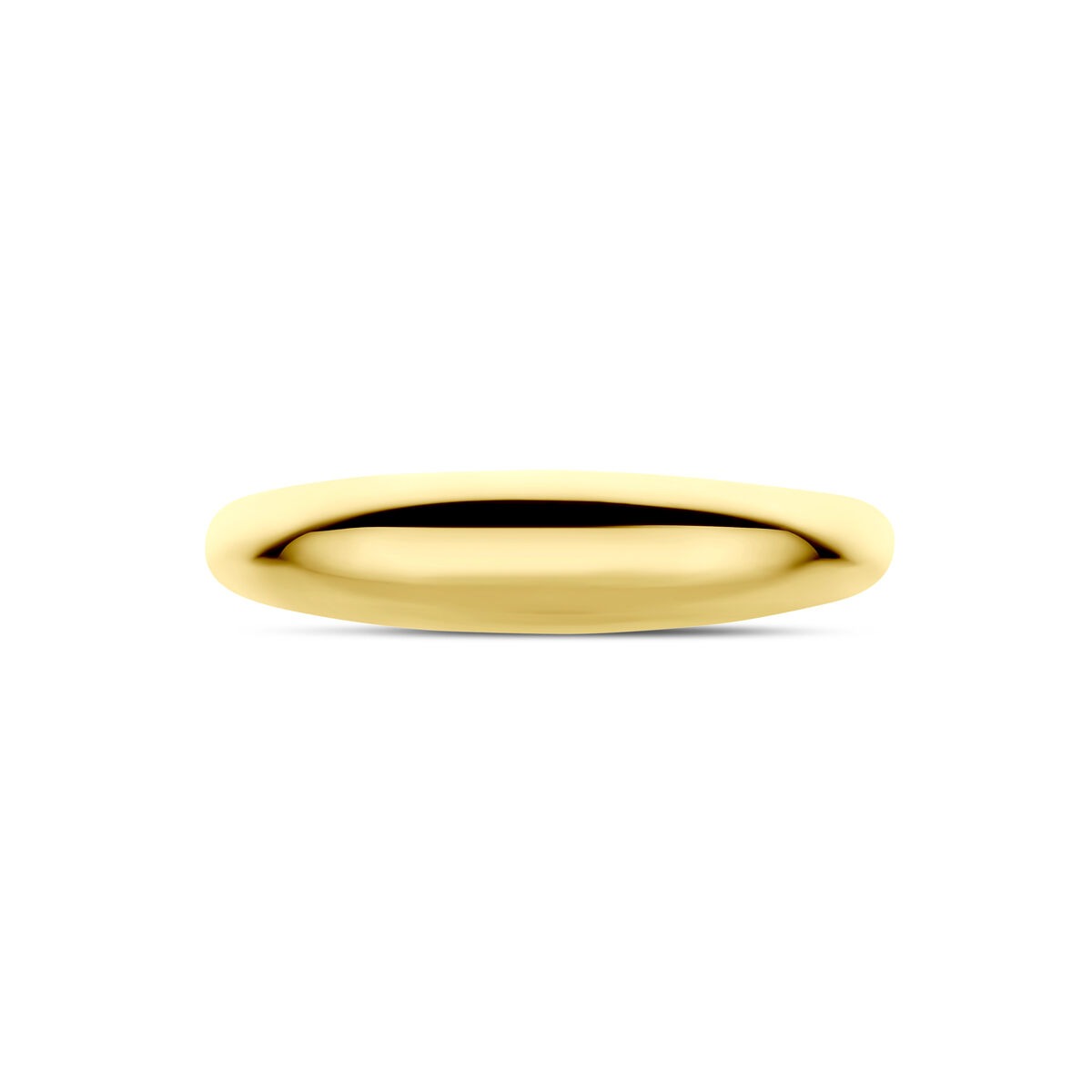 14 Karat Gelbgoldring – 5 mm breit