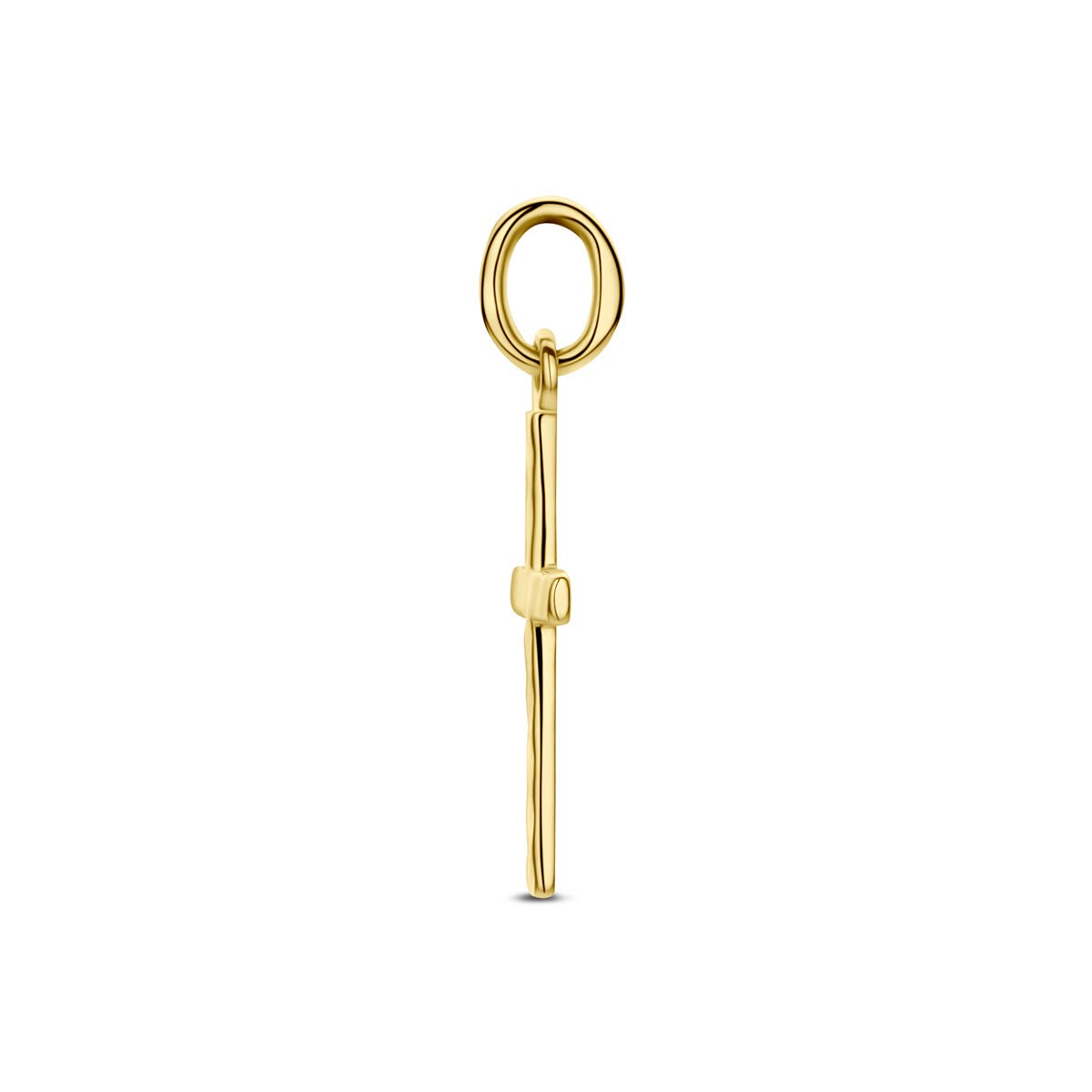 9 Karat Gelbgoldanhänger mit Kreuz