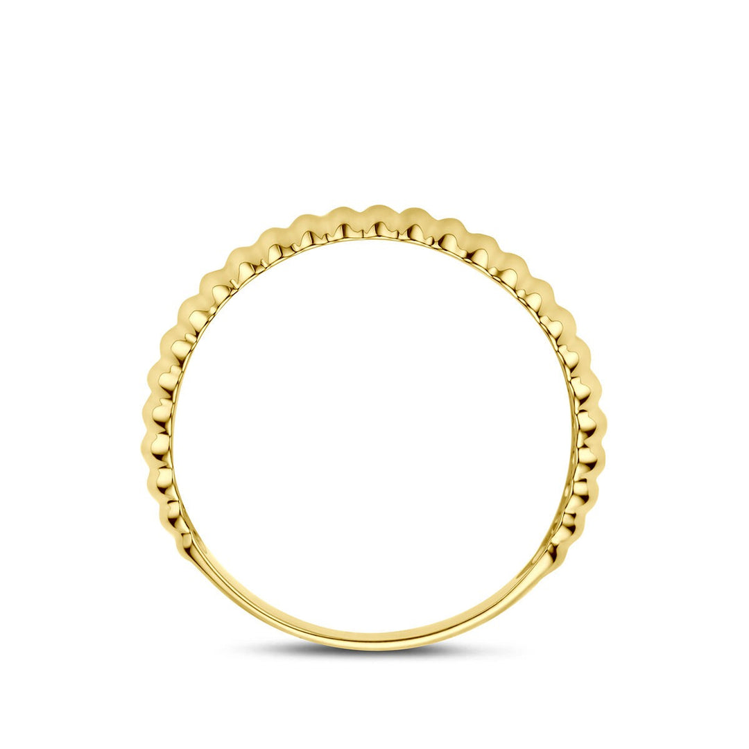 9k Geelgouden ring 4,5 mm