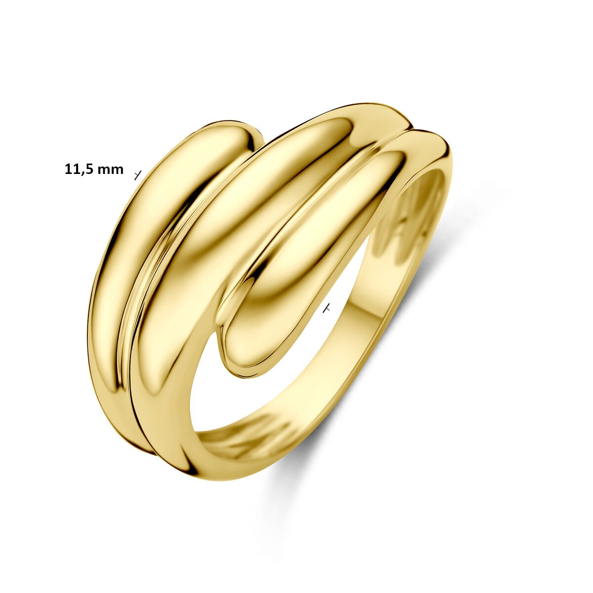14K Gelbgold Damenring