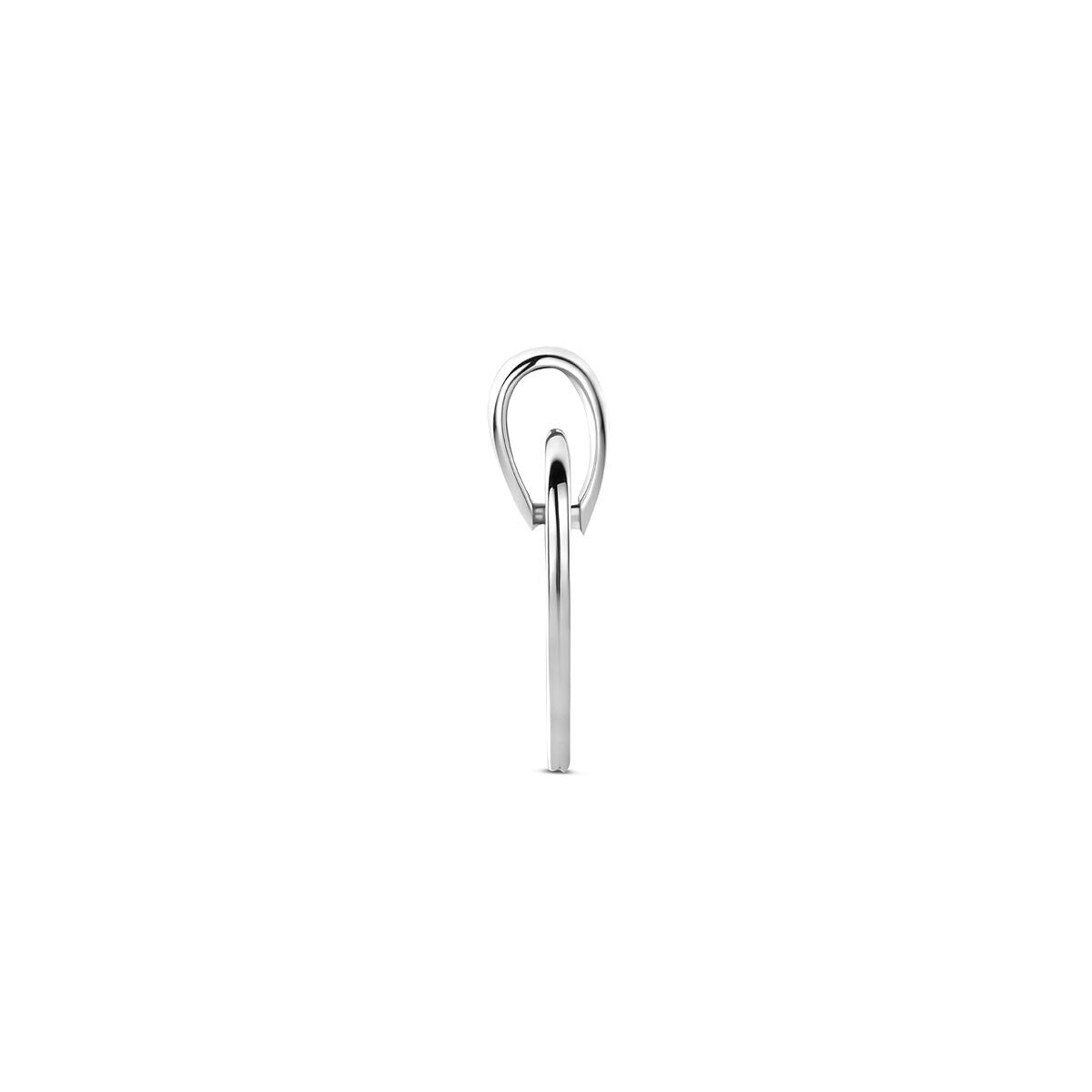Gravur-Anhänger Herz Silber rhodiniert 18 mm