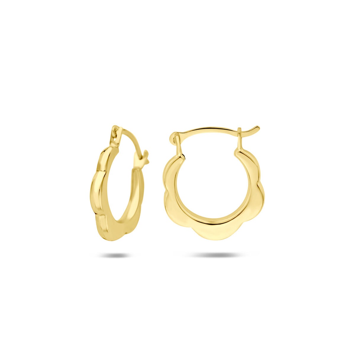9k Gelbgold Ohrringe