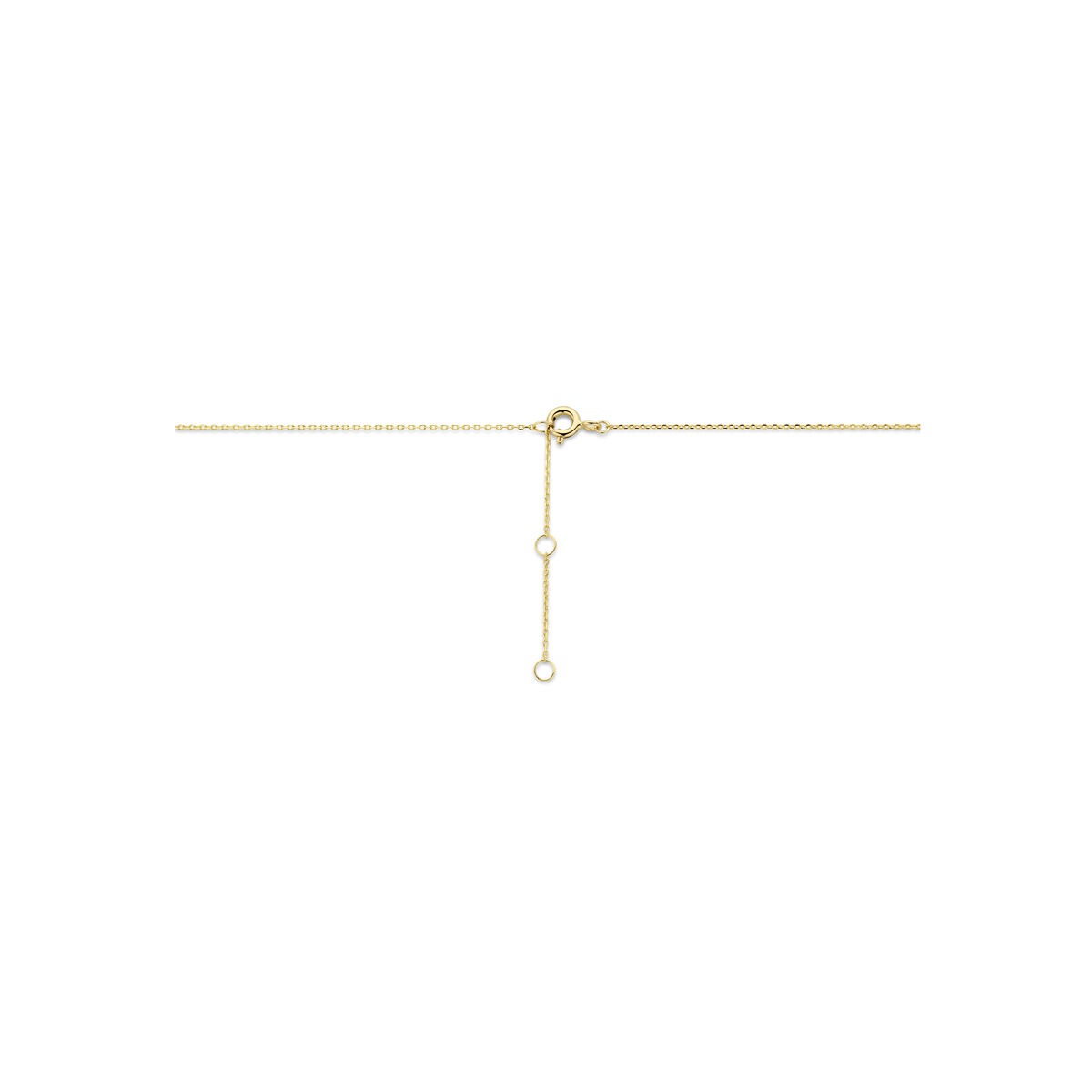 14k Gelbgold Collier mit Herz und Unendlichkeitszeichen