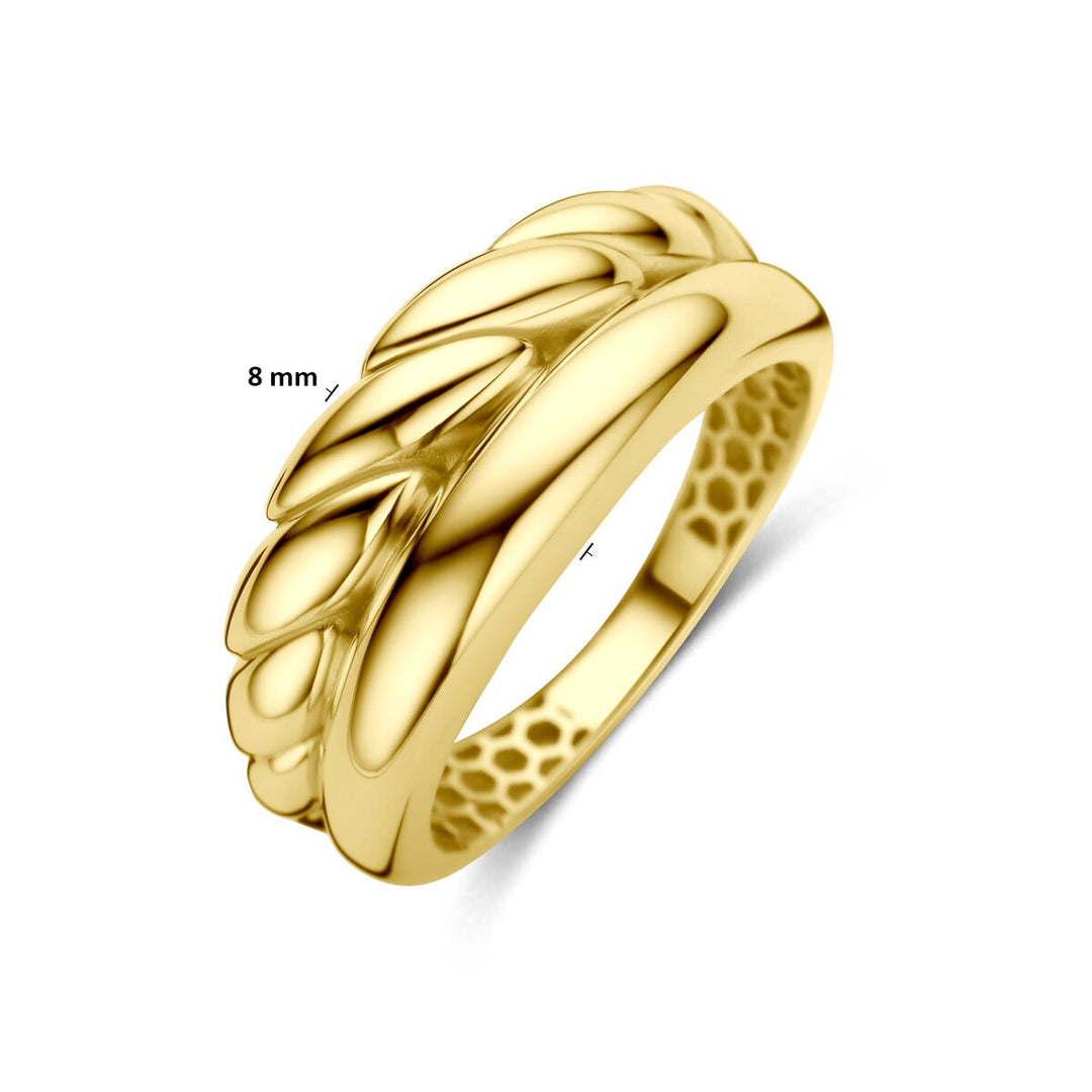 9k geelgouden damesring