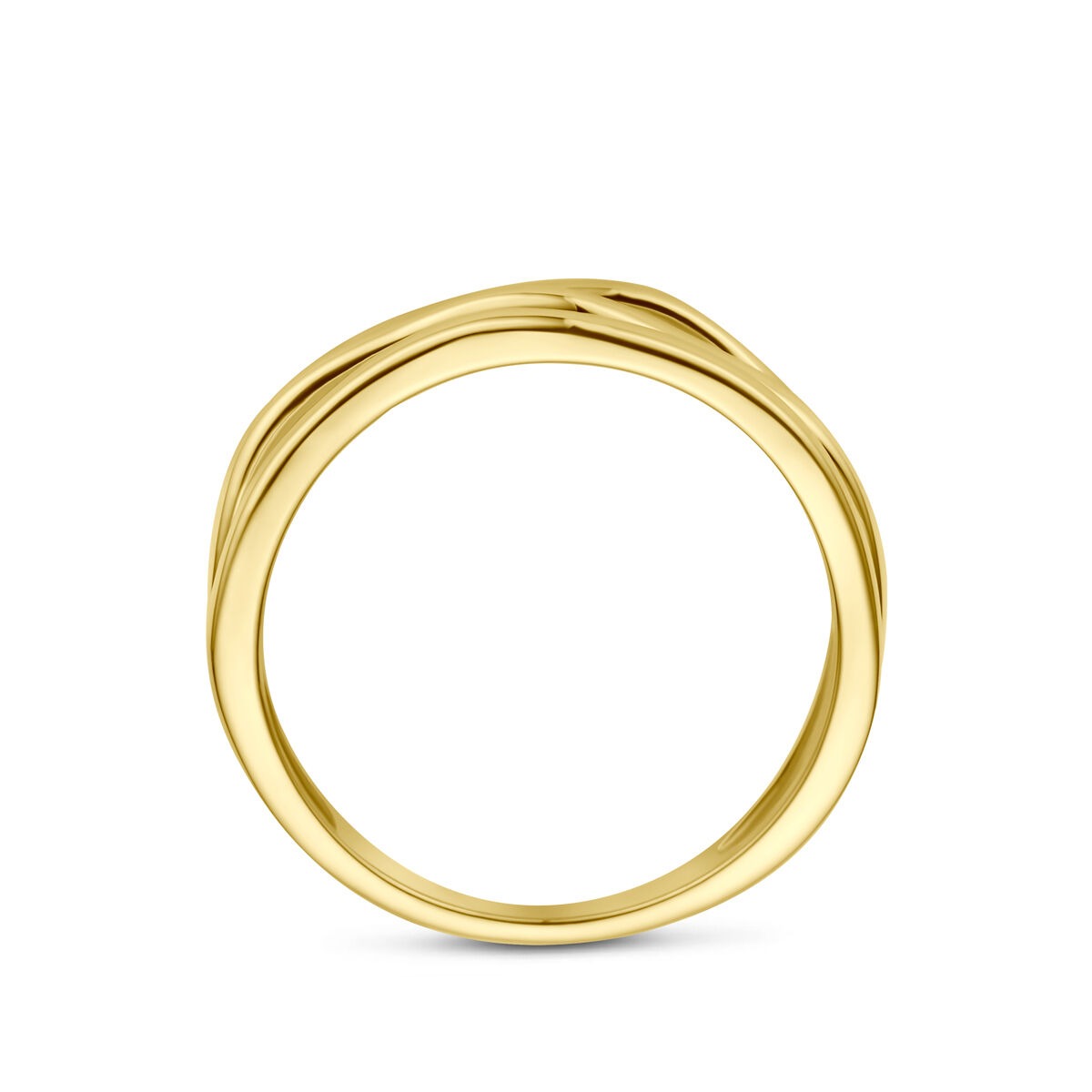 14K Gelbgoldring 5,5 mm Damen