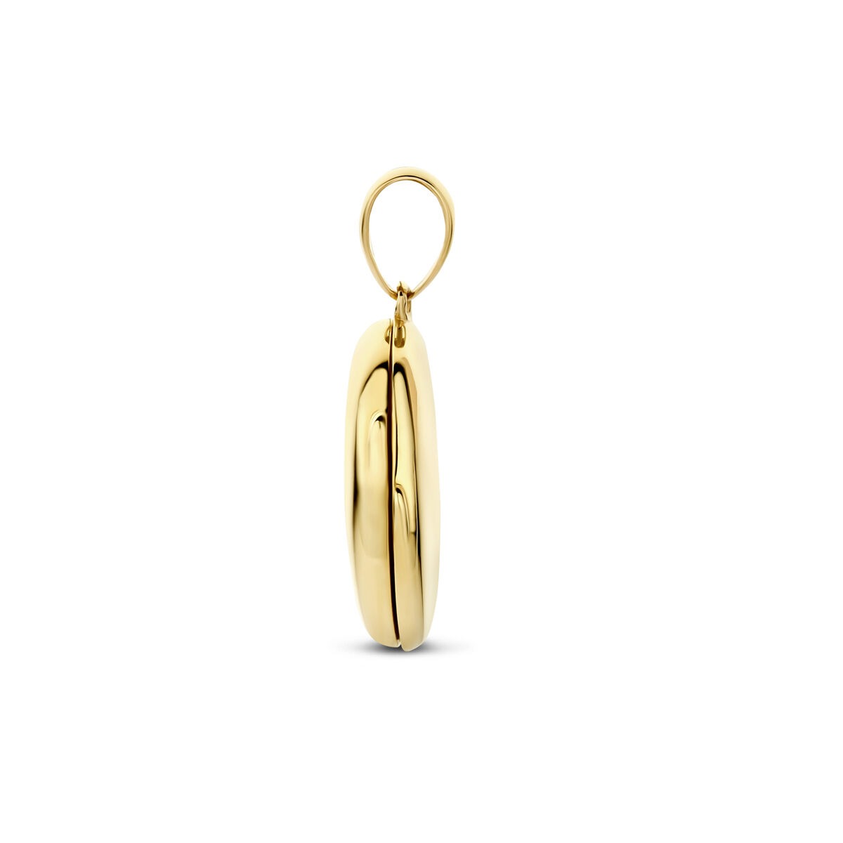 14k Gelbgold Medaillon Oval